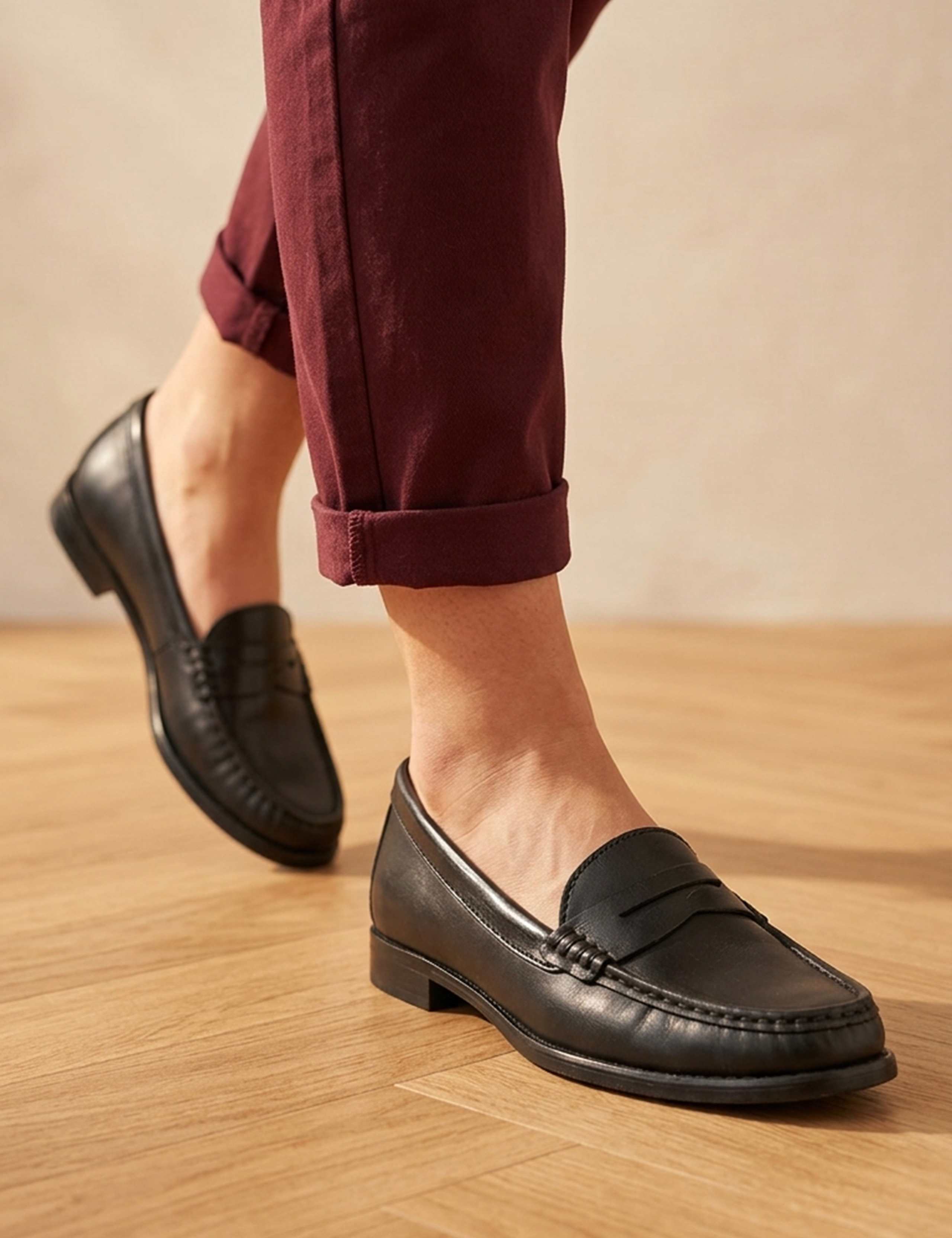 Suede Loafers