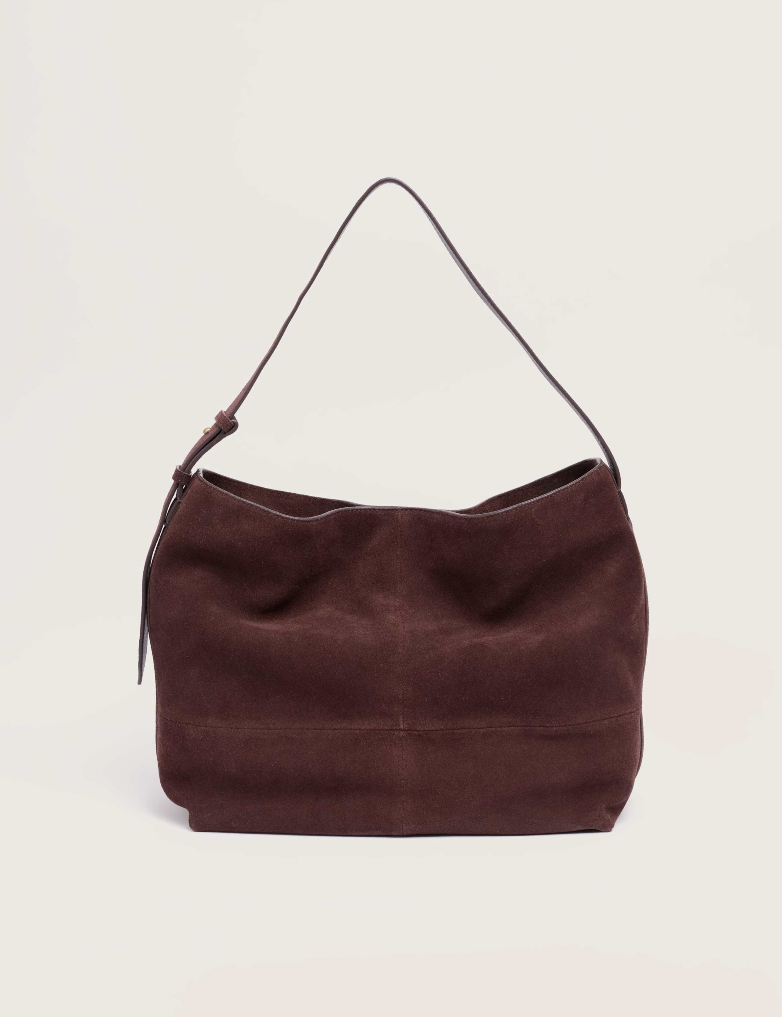 Suede Shoulder Bag