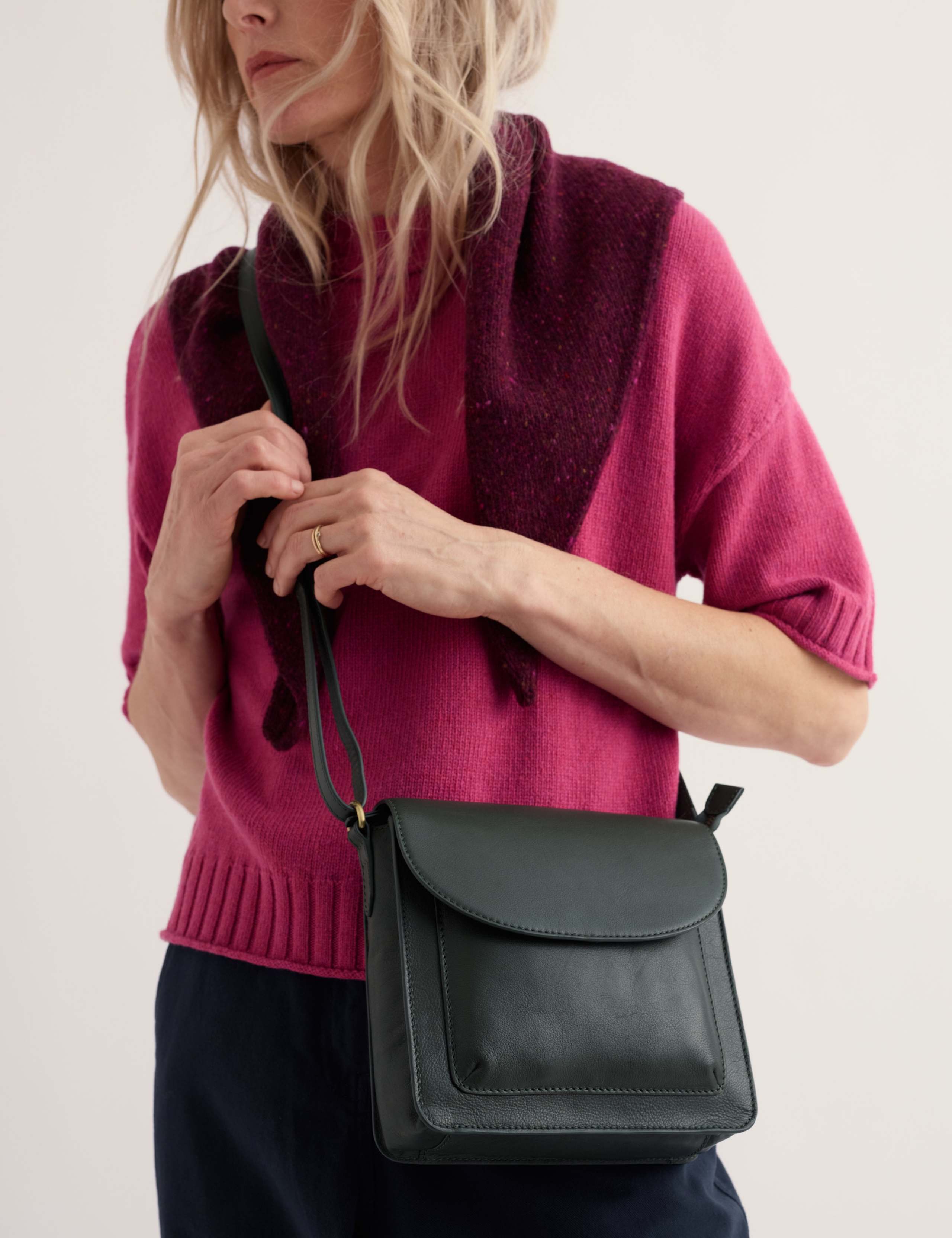 Leather Cross Body Bag