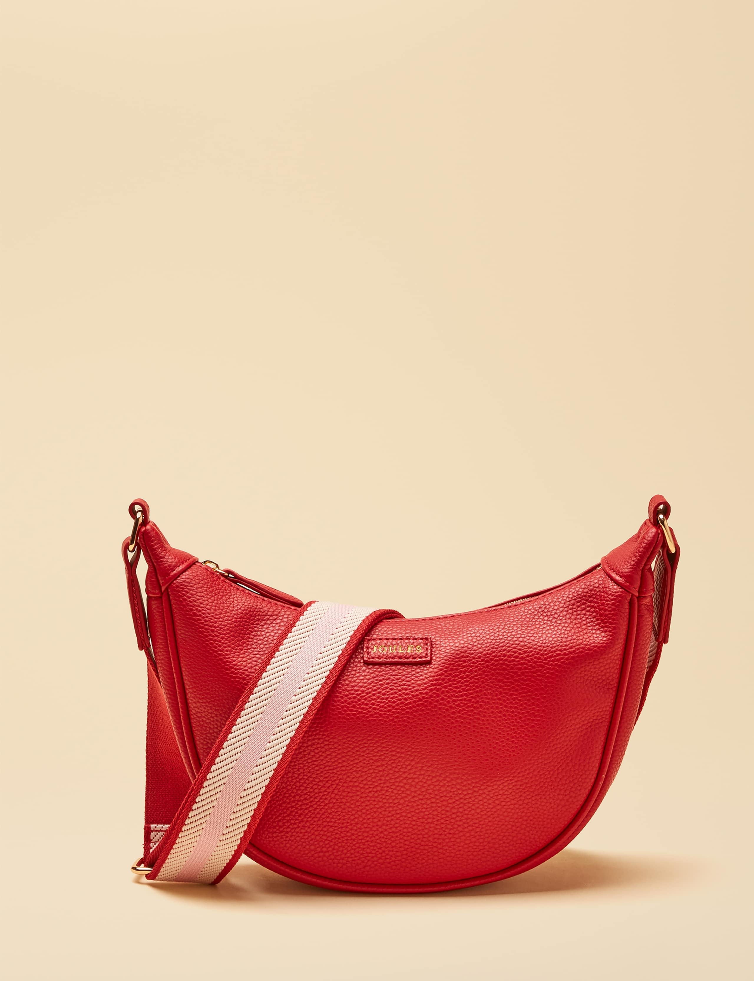 Faux Leather Moon Cross Body Bag