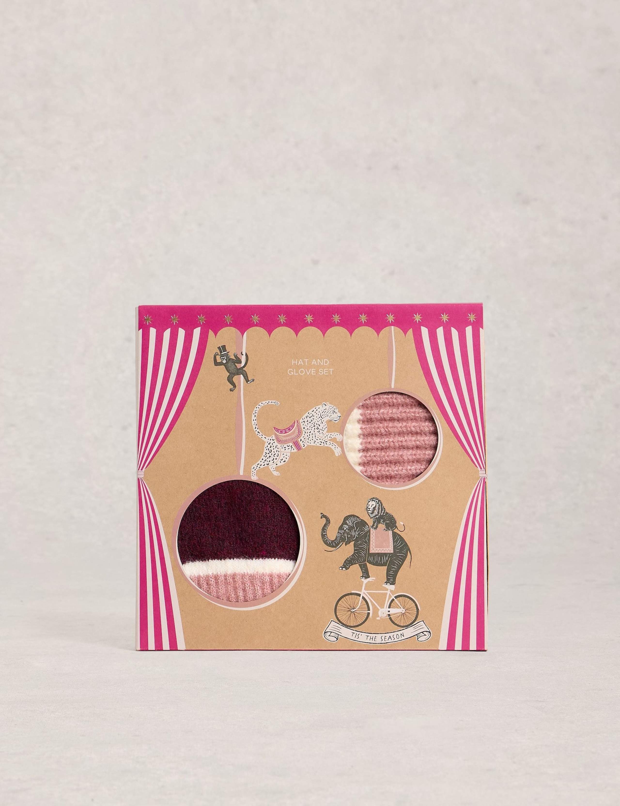 Hat & Gloves Gift Set with Wool