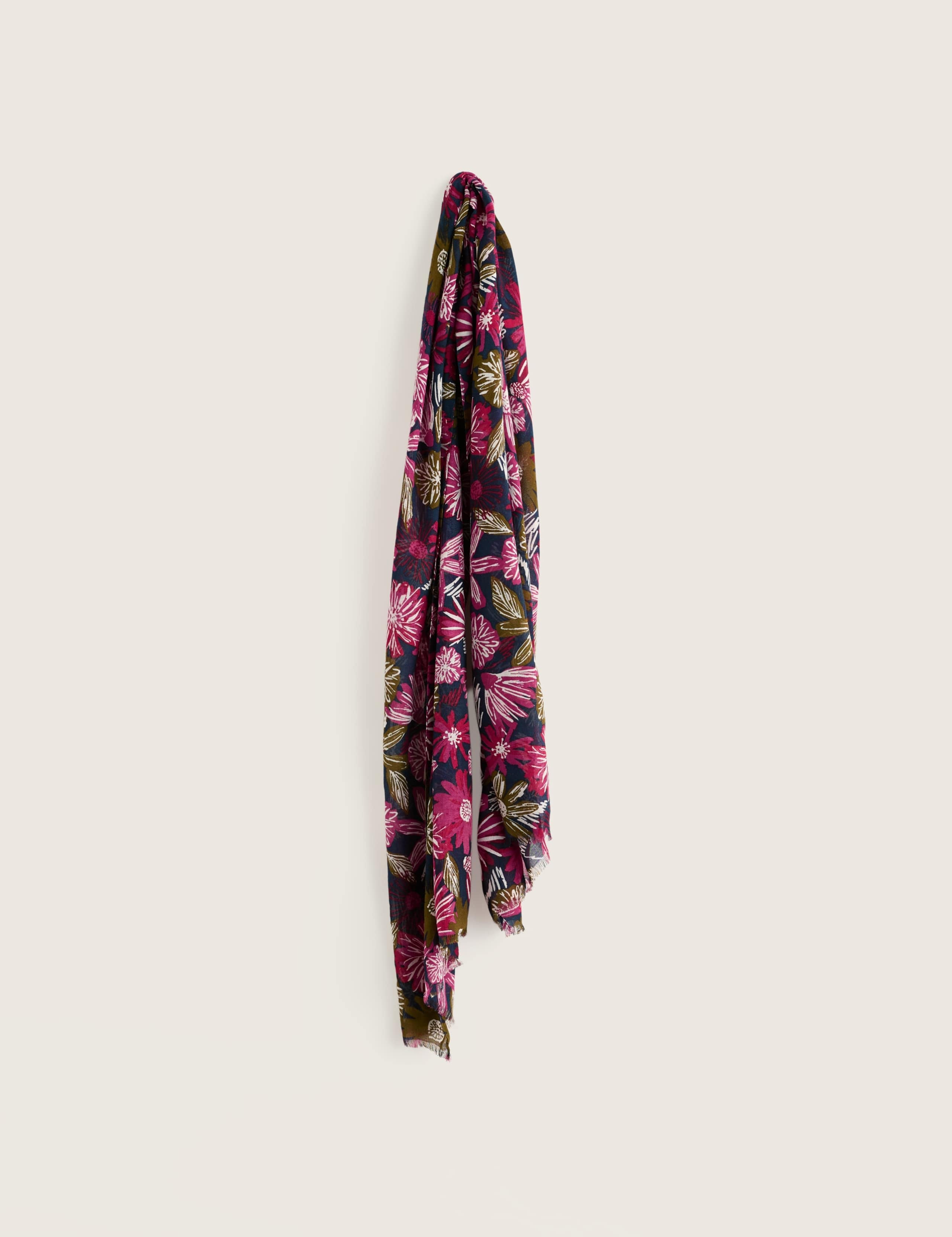 Modal Rich Floral Scarf