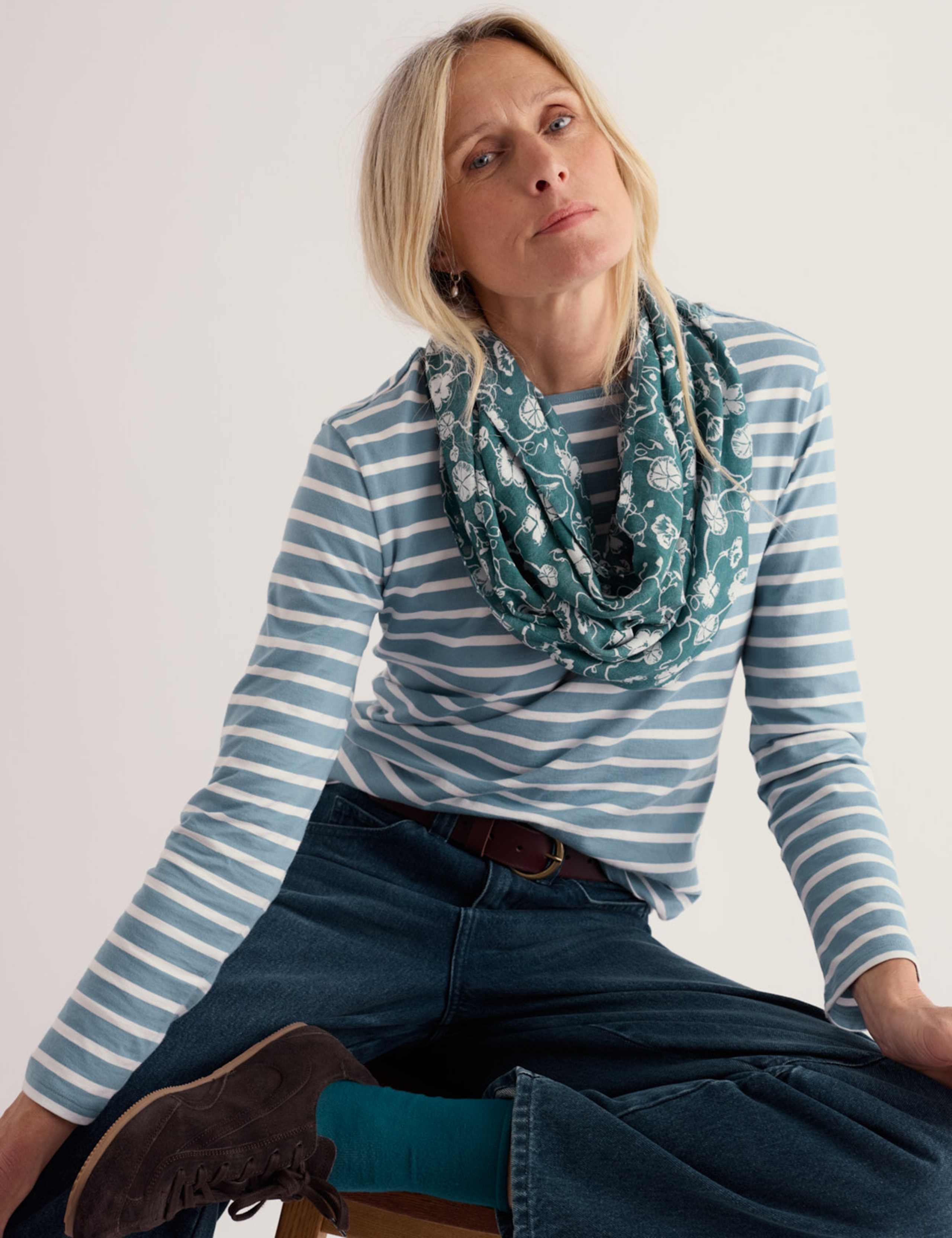 Modal Rich Floral Snood