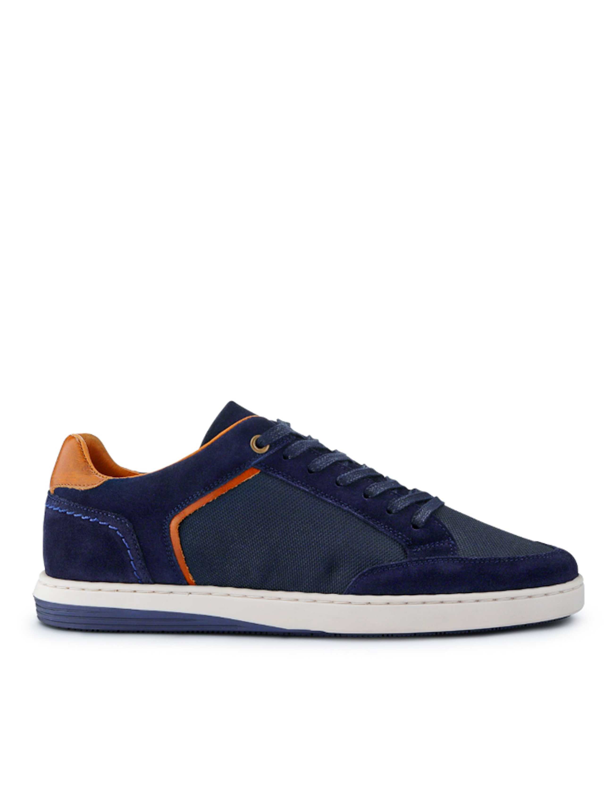 Suede Lace up Trainers