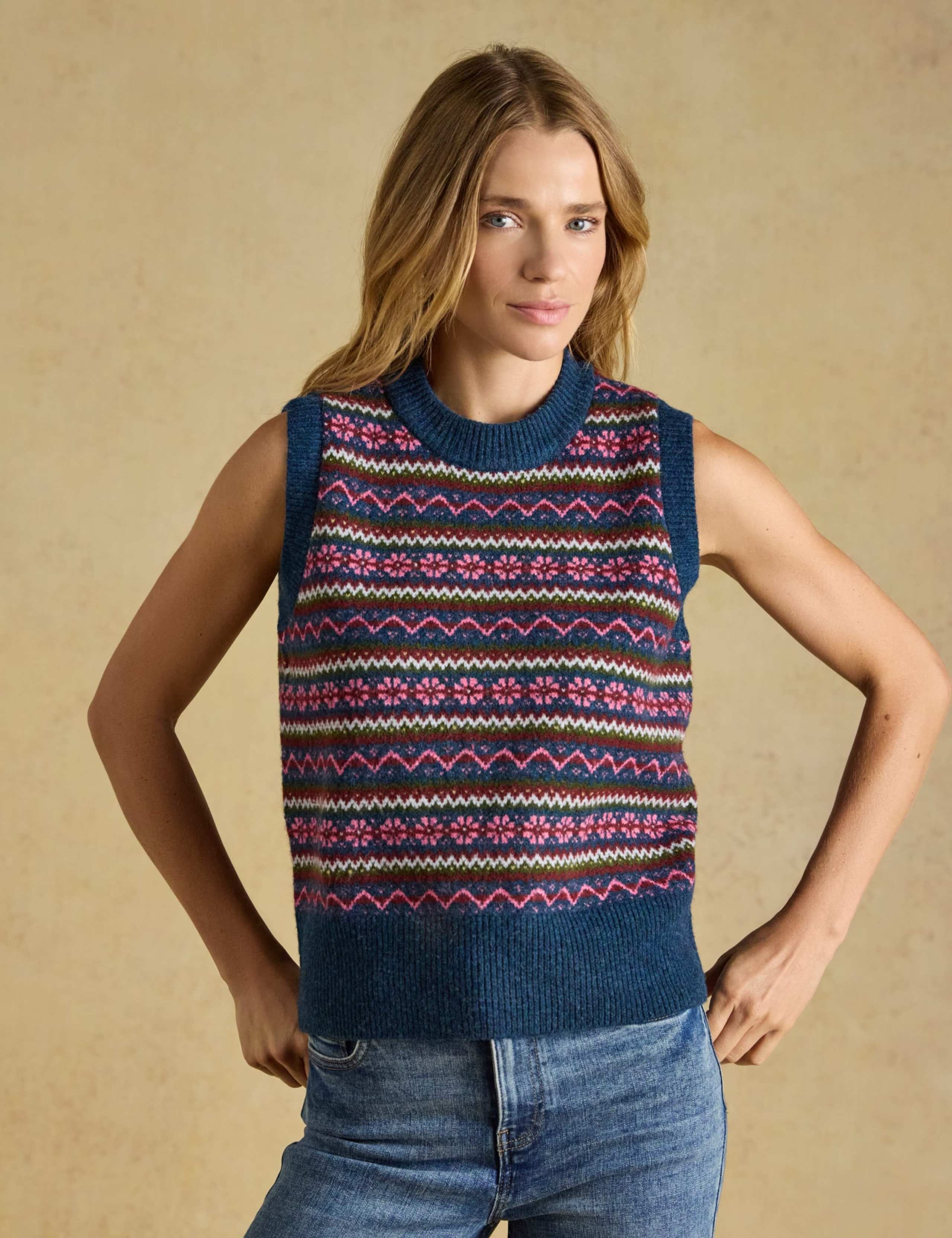 Fair Isle Knitted Vest