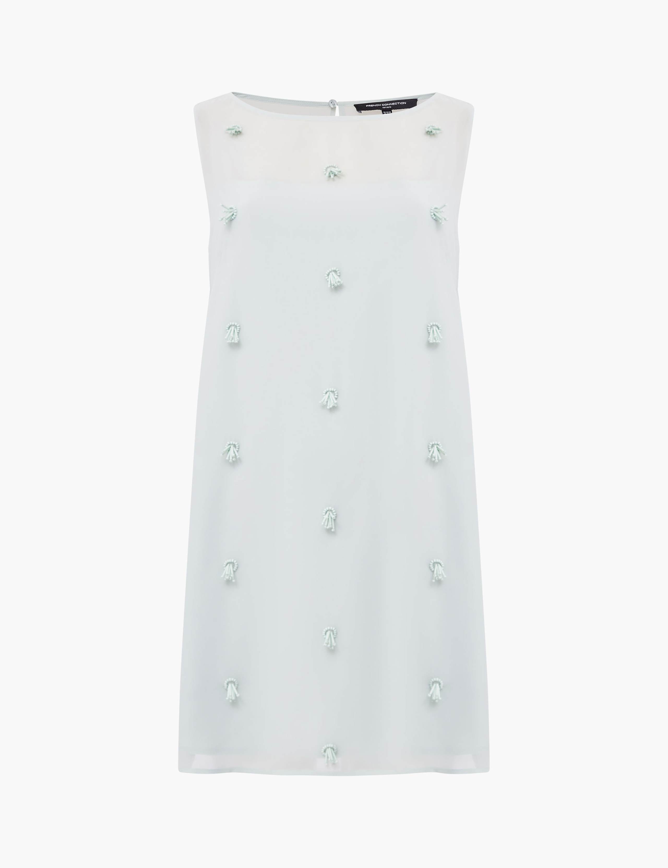 Beaded Embellished Mini Shift Dress