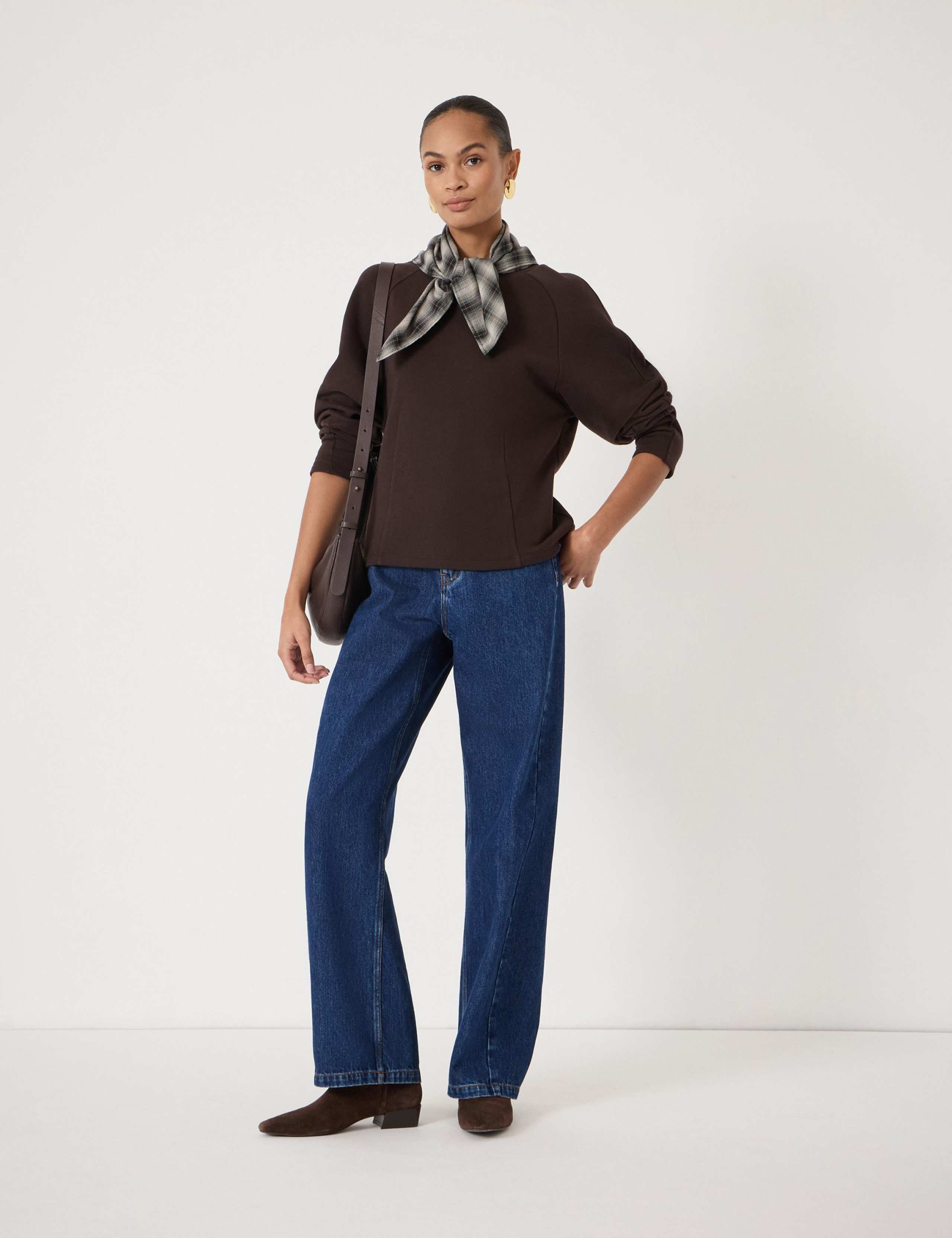 Pure Cotton Crew Neck Sweatshirt