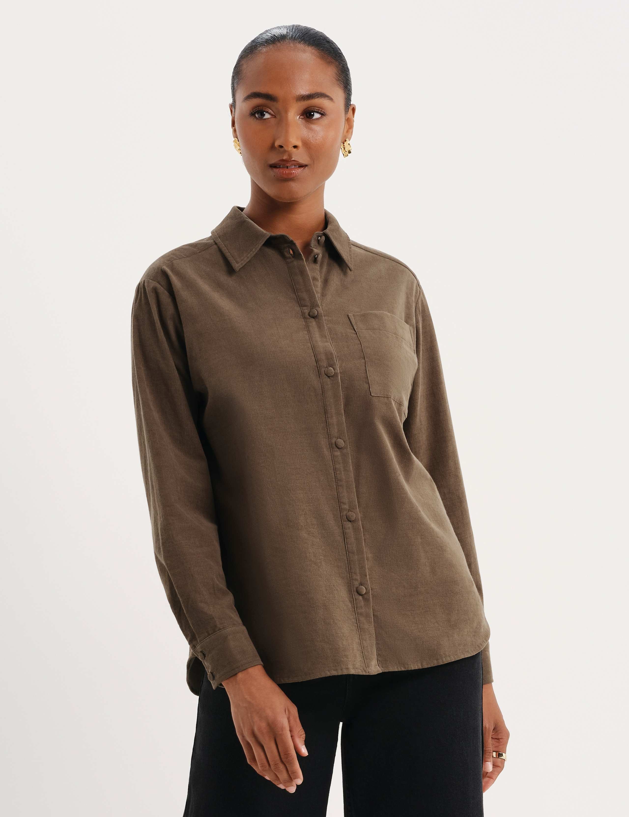 Cord Textured Shirt