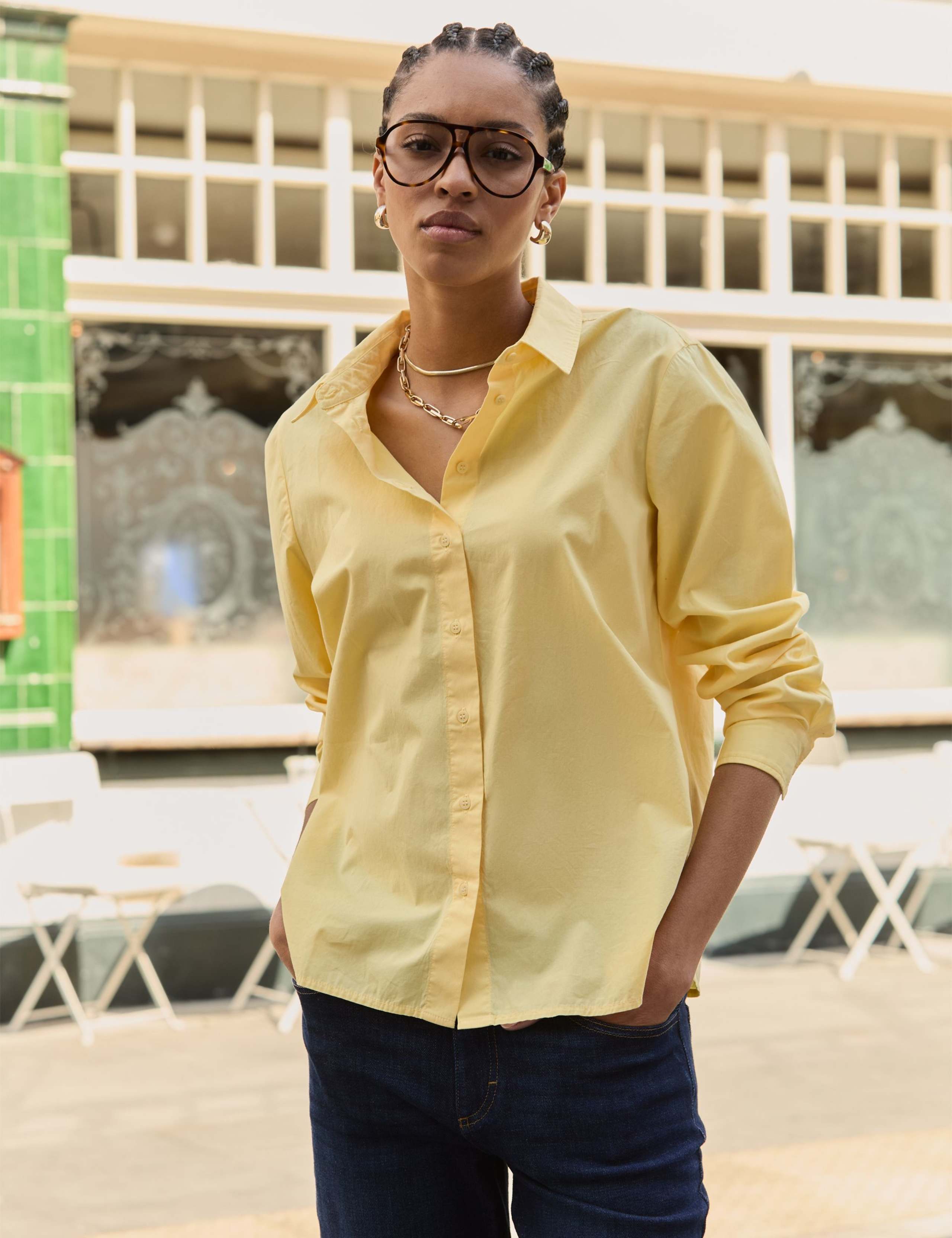 Pure Cotton Button Through Shirt