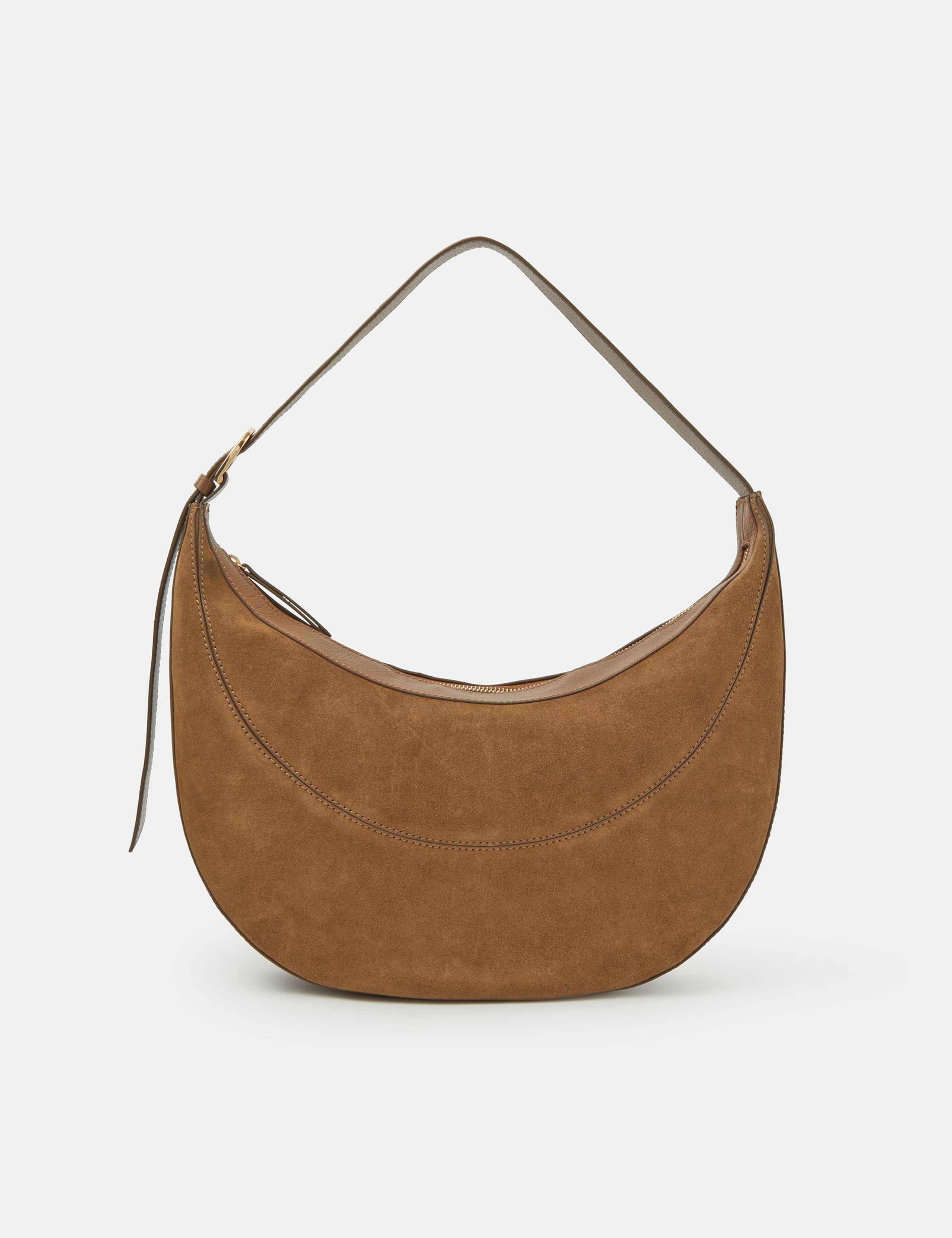 Suede Shoulder Bag