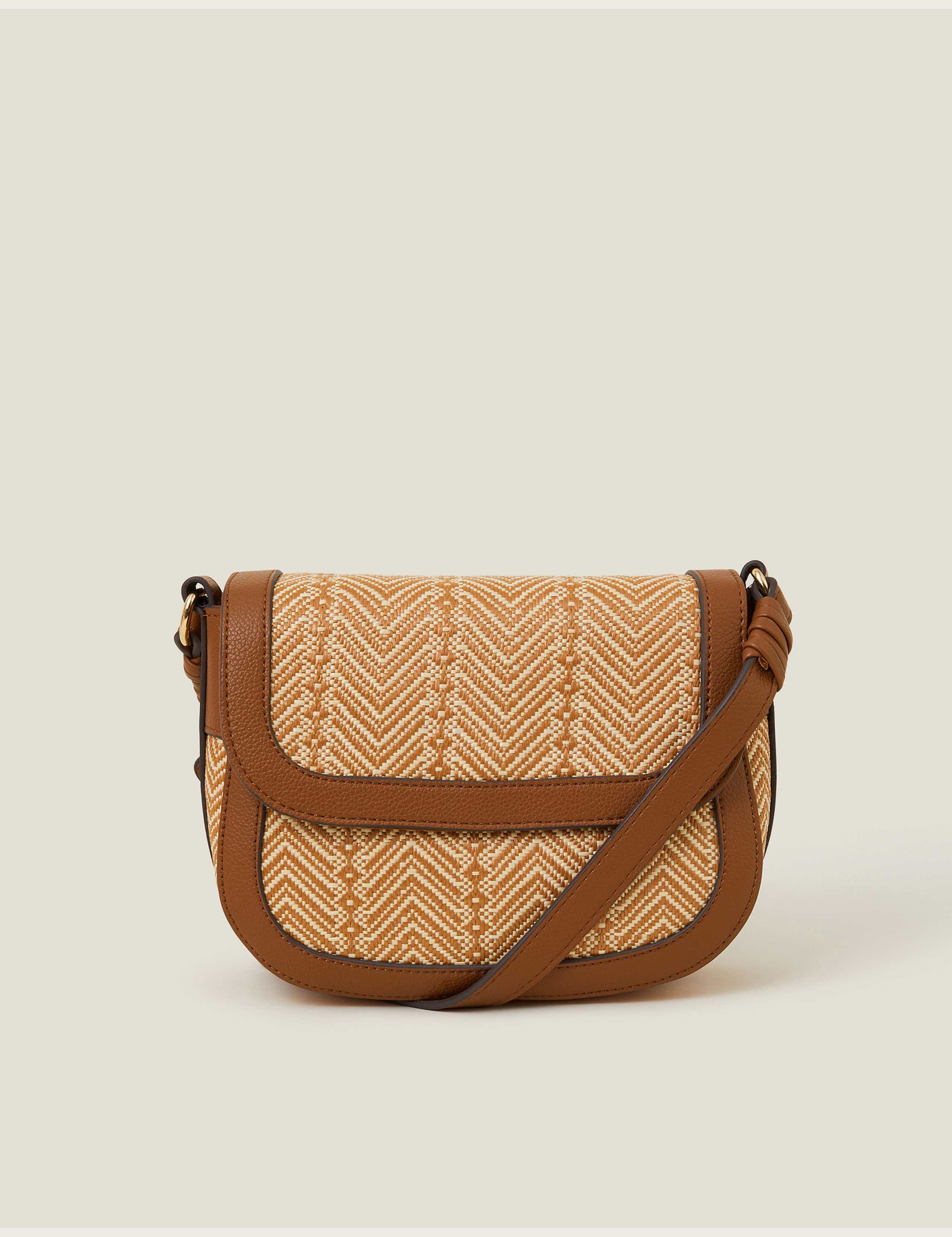 Woven Cross Body Bag