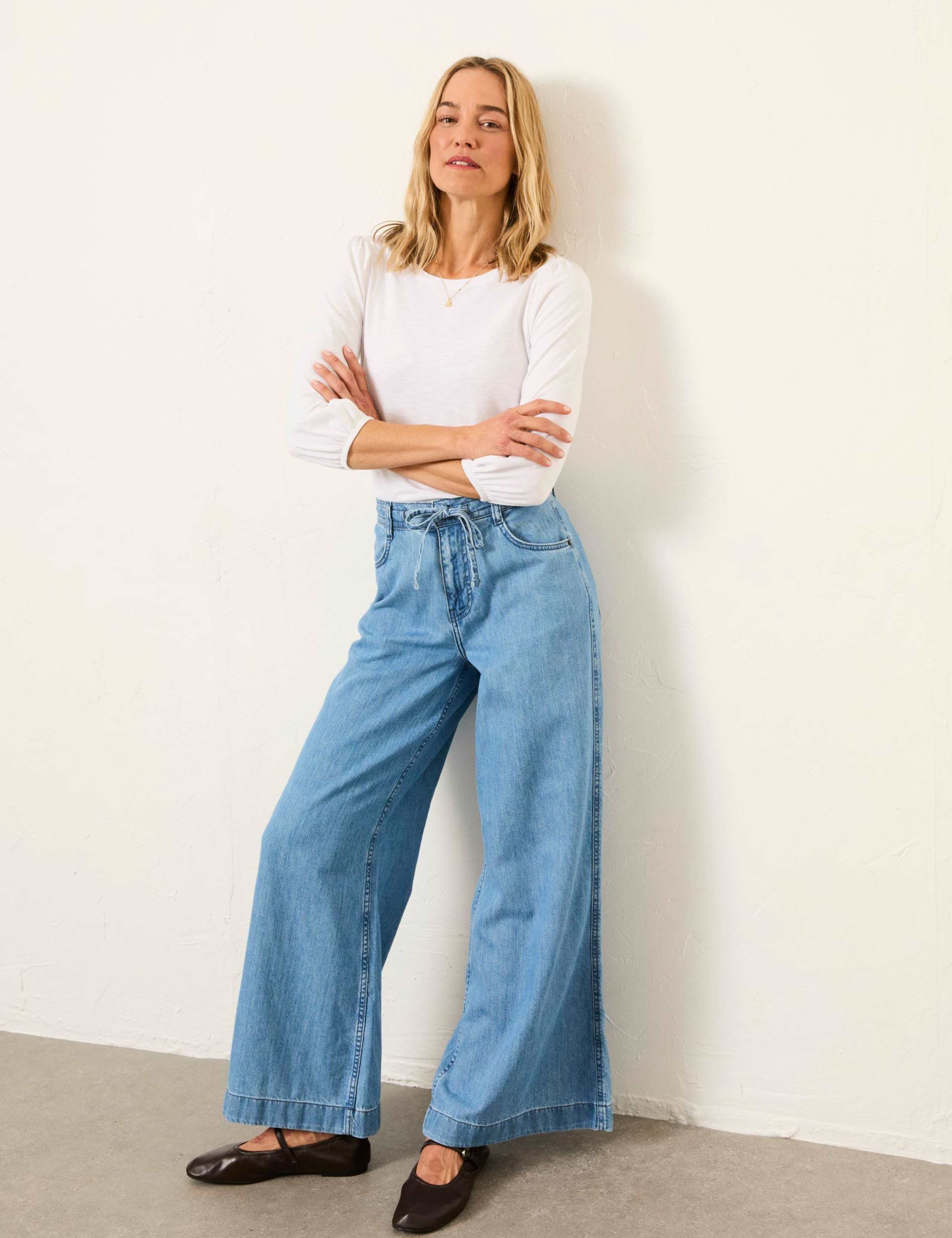 Pure Cotton Puff Sleeve Top