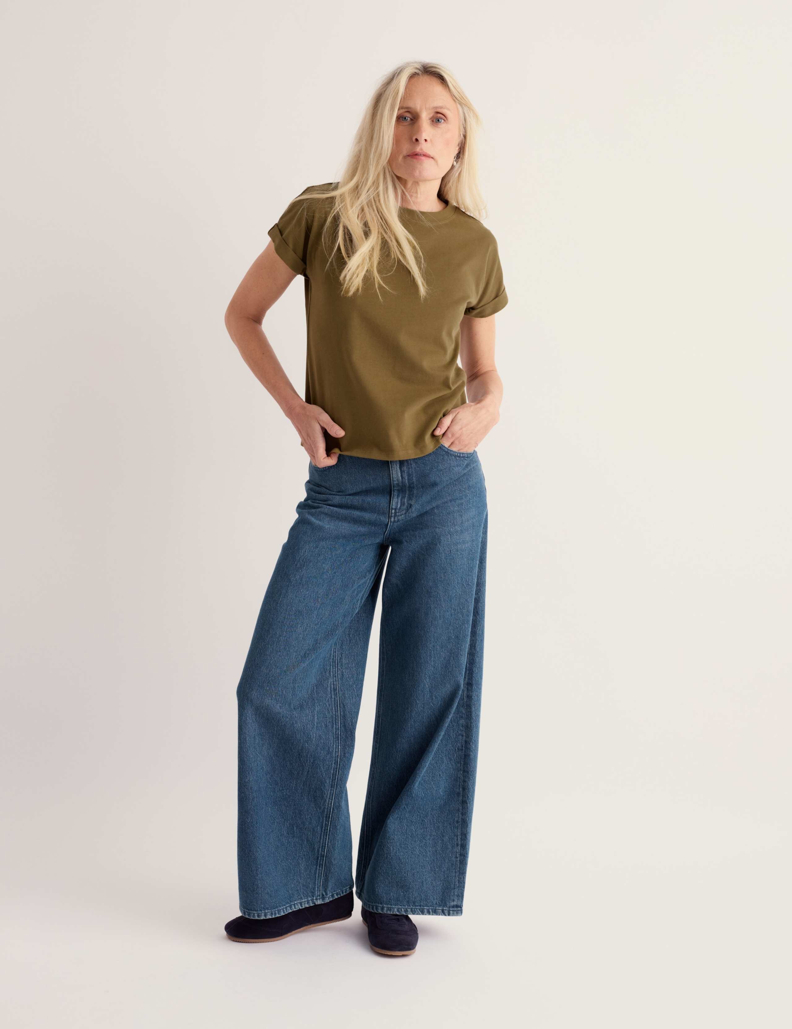 Pure Cotton Relaxed T-Shirt