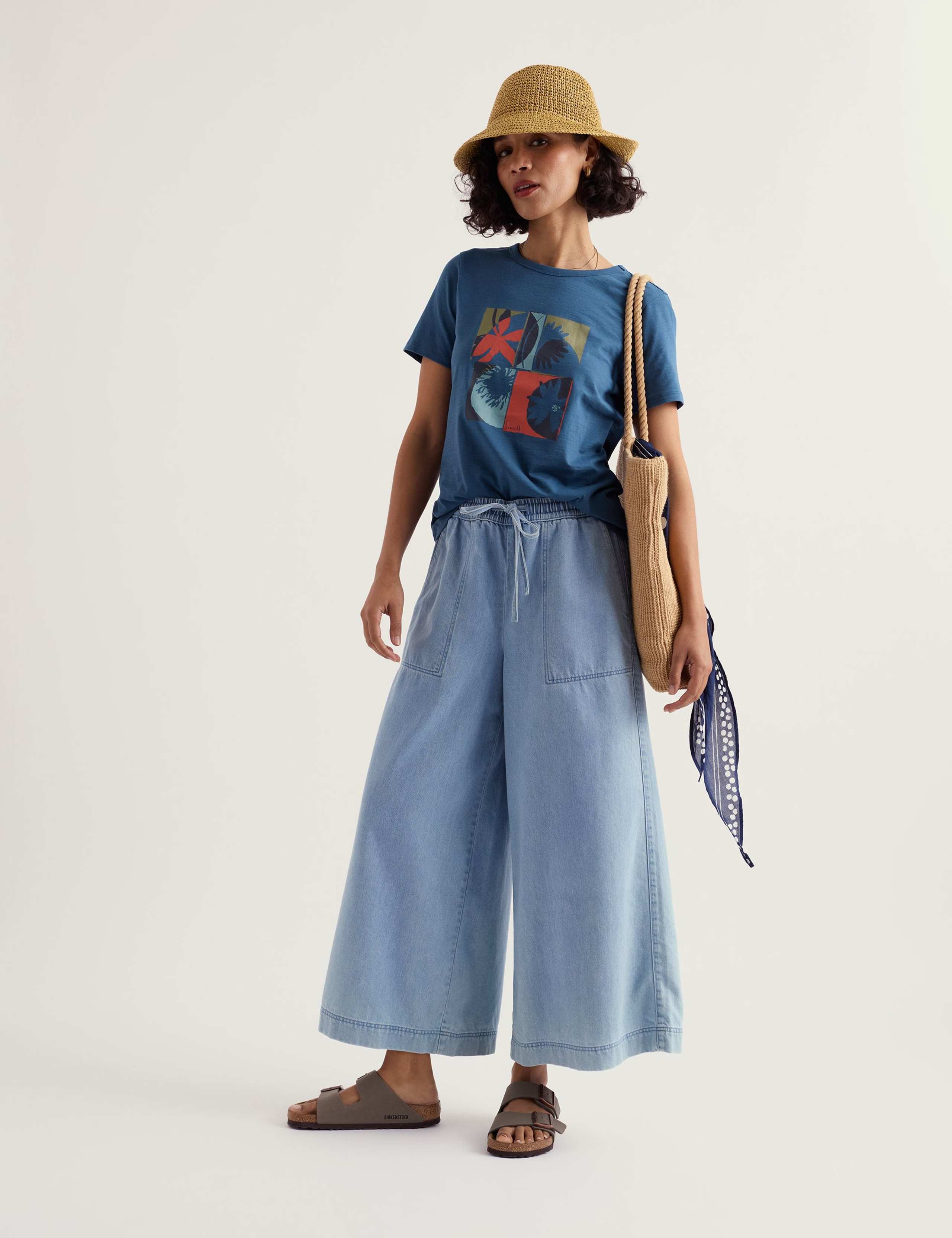 Pure Cotton Printed T-shirt