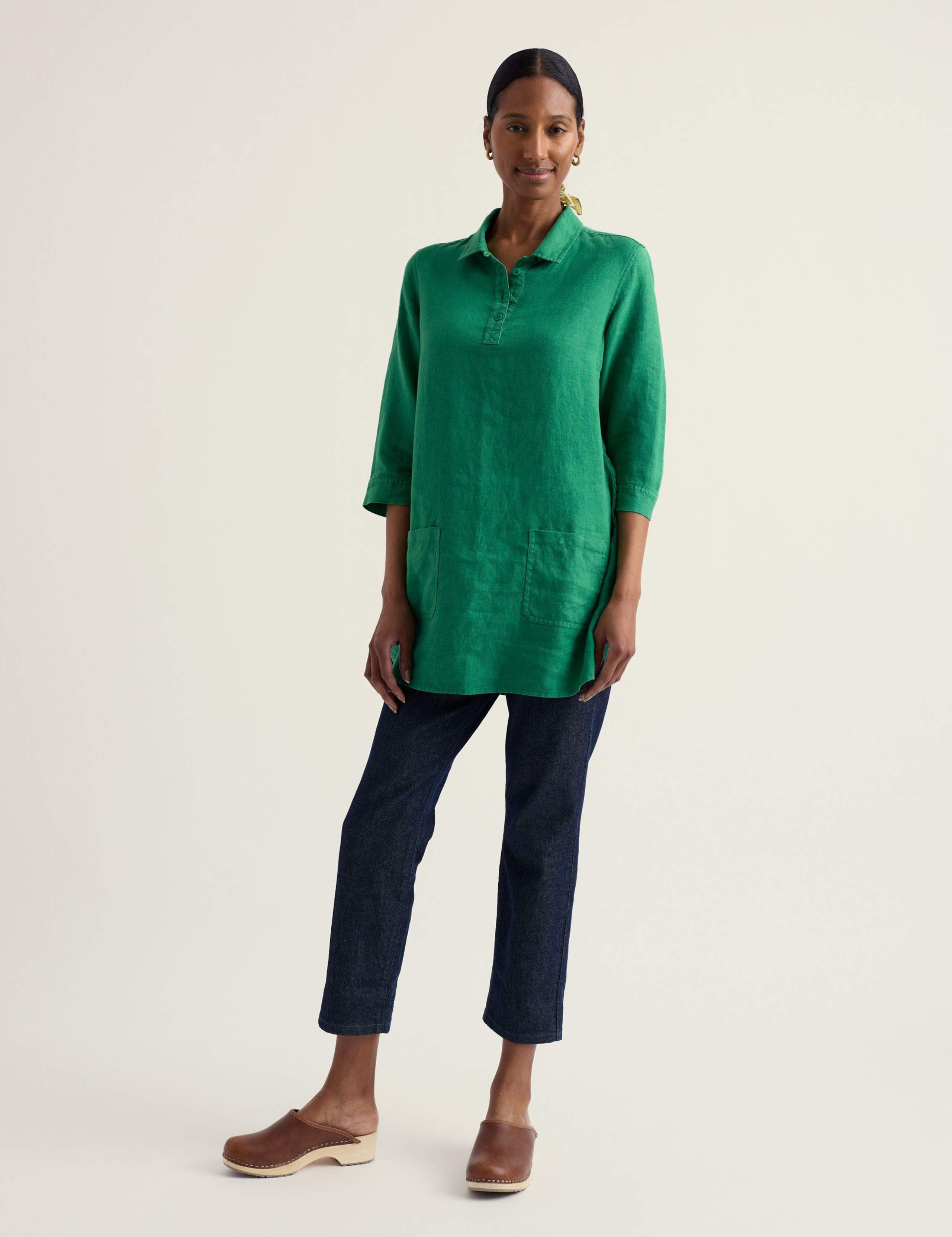 Pure Linen Oversized Tunic