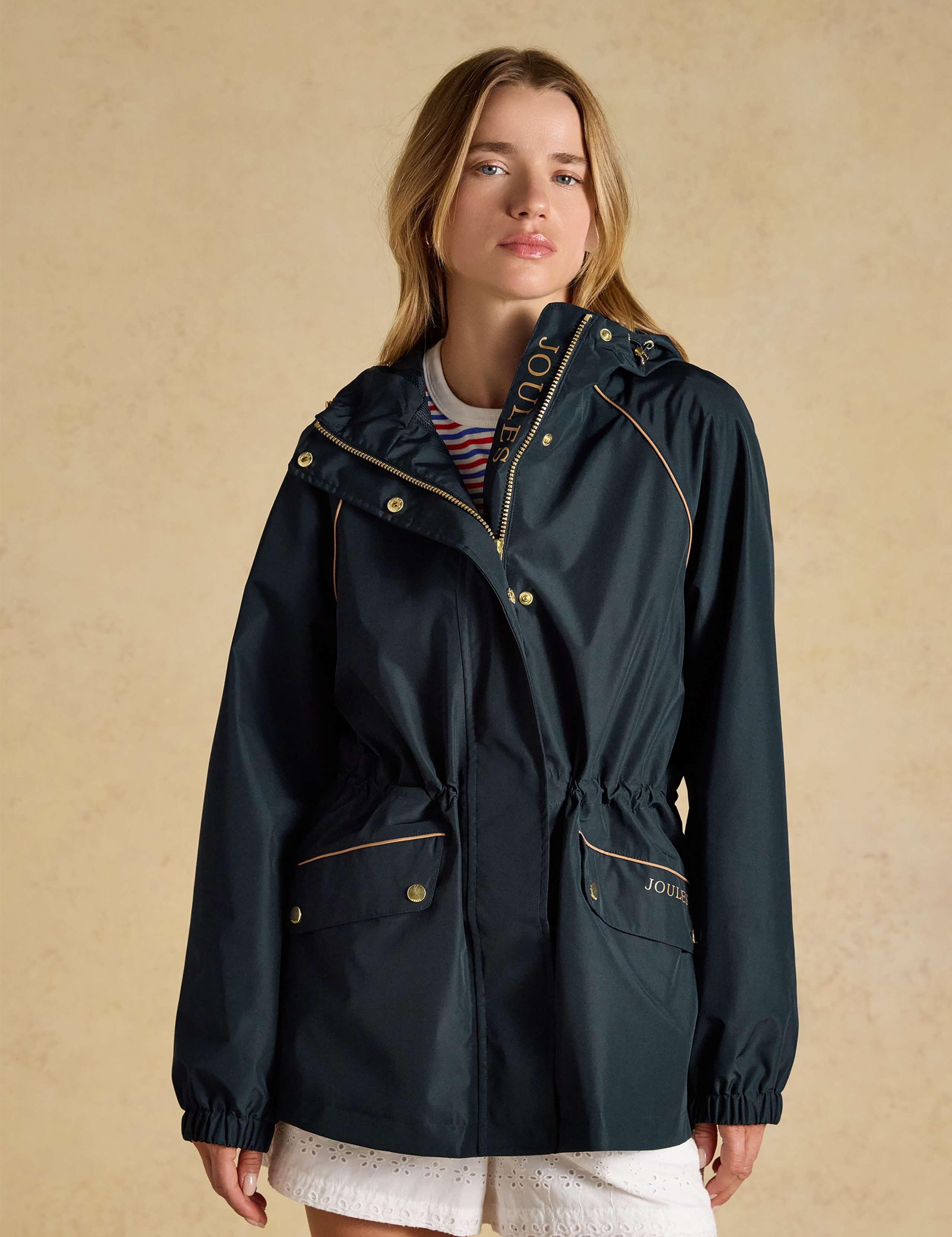 Waterproof Hooded Packaway Raincoat