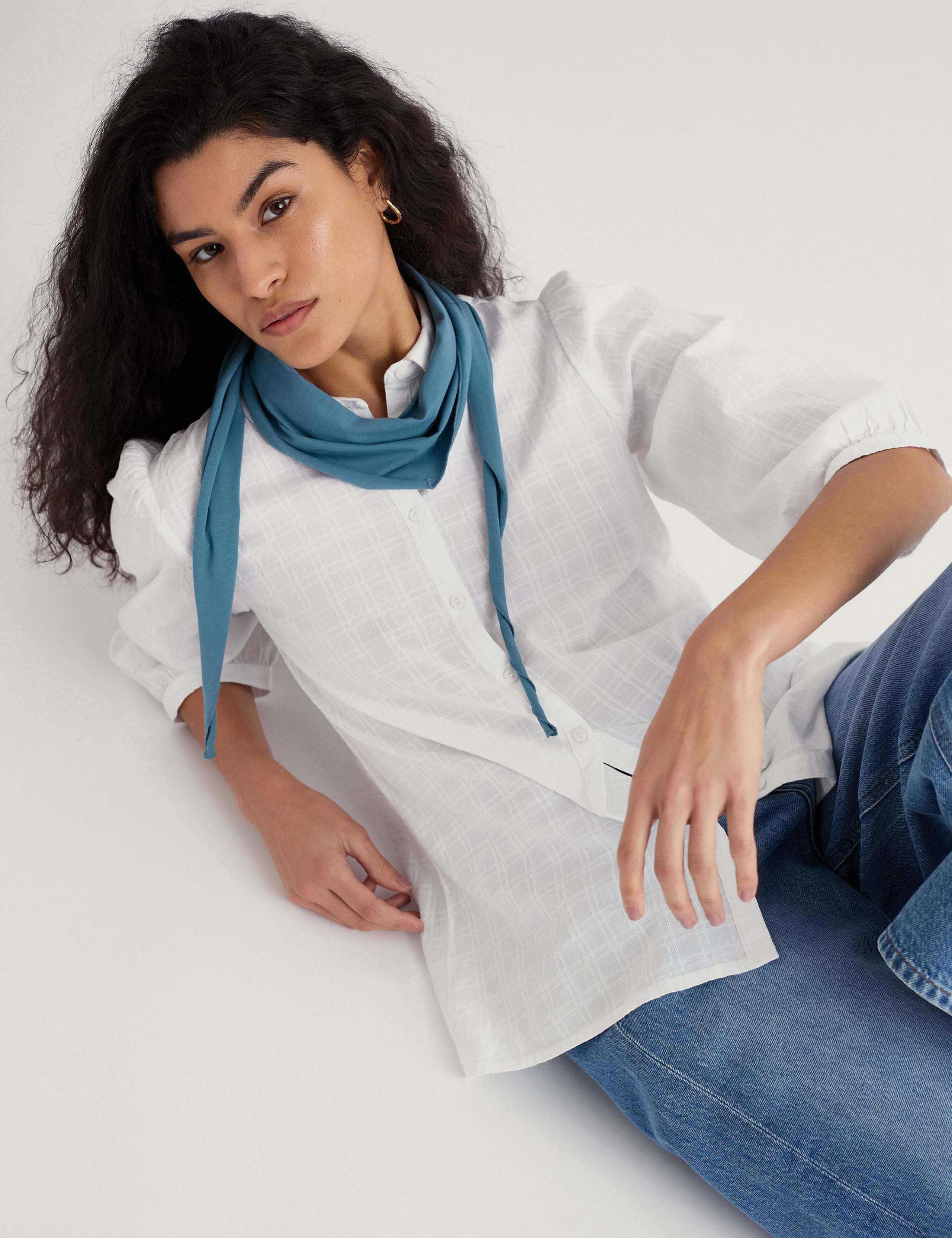 Cotton Rich Triangle Scarf