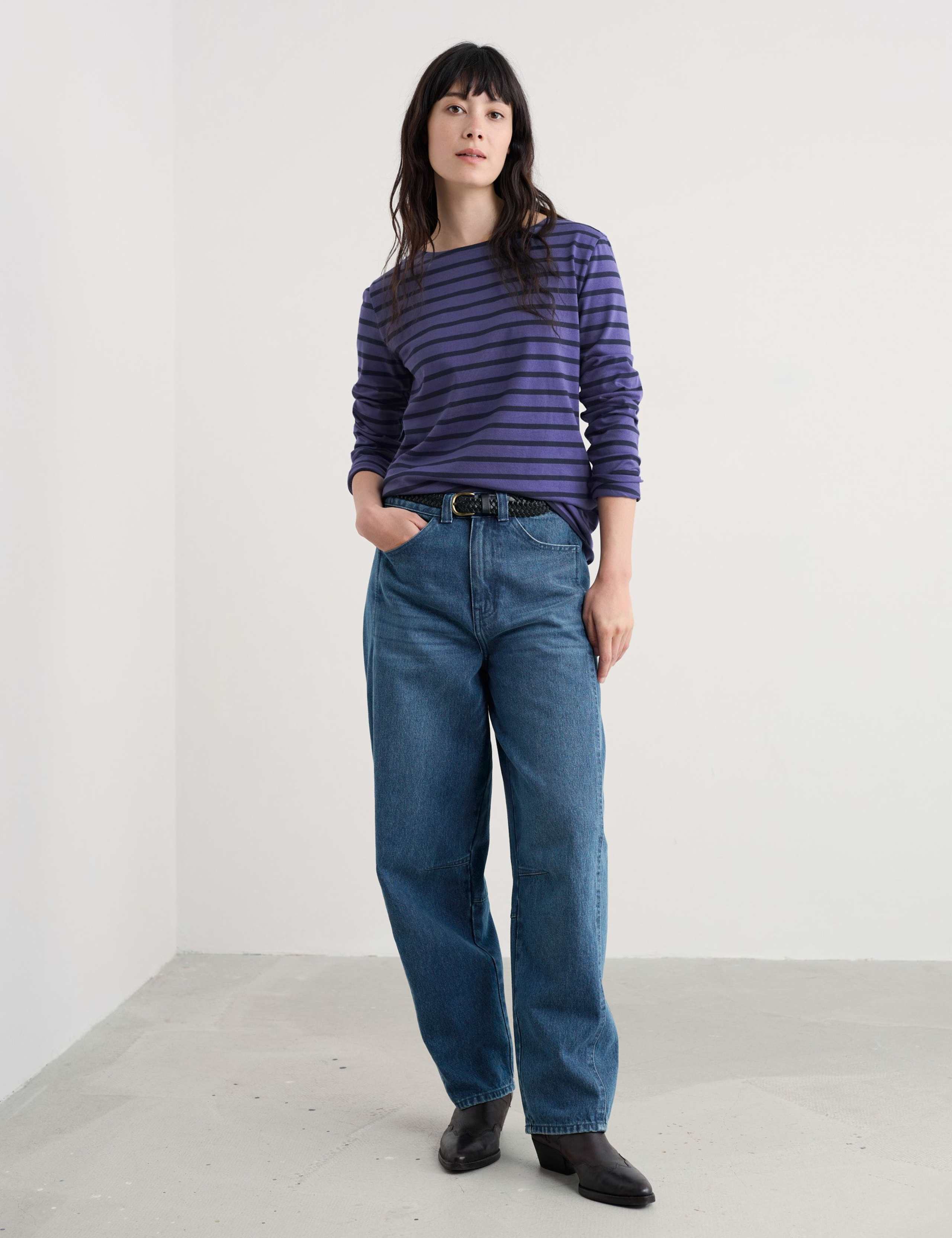 Organic Cotton Striped Top