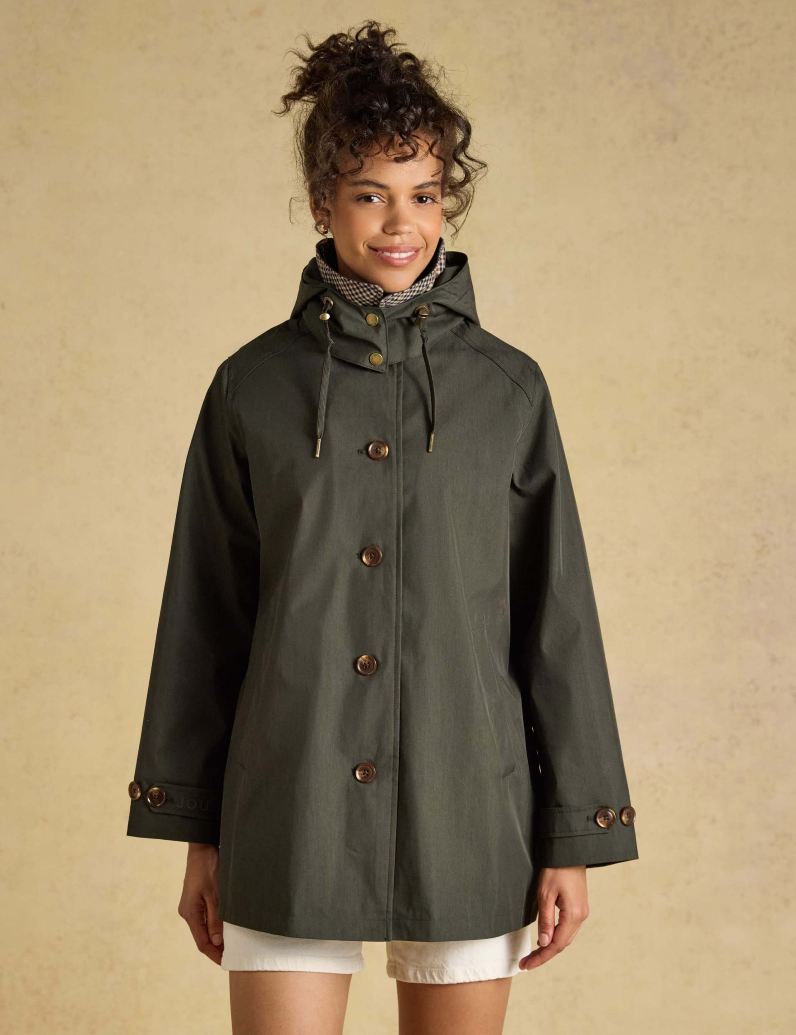 Cotton Rich Waterproof Hooded Raincoat