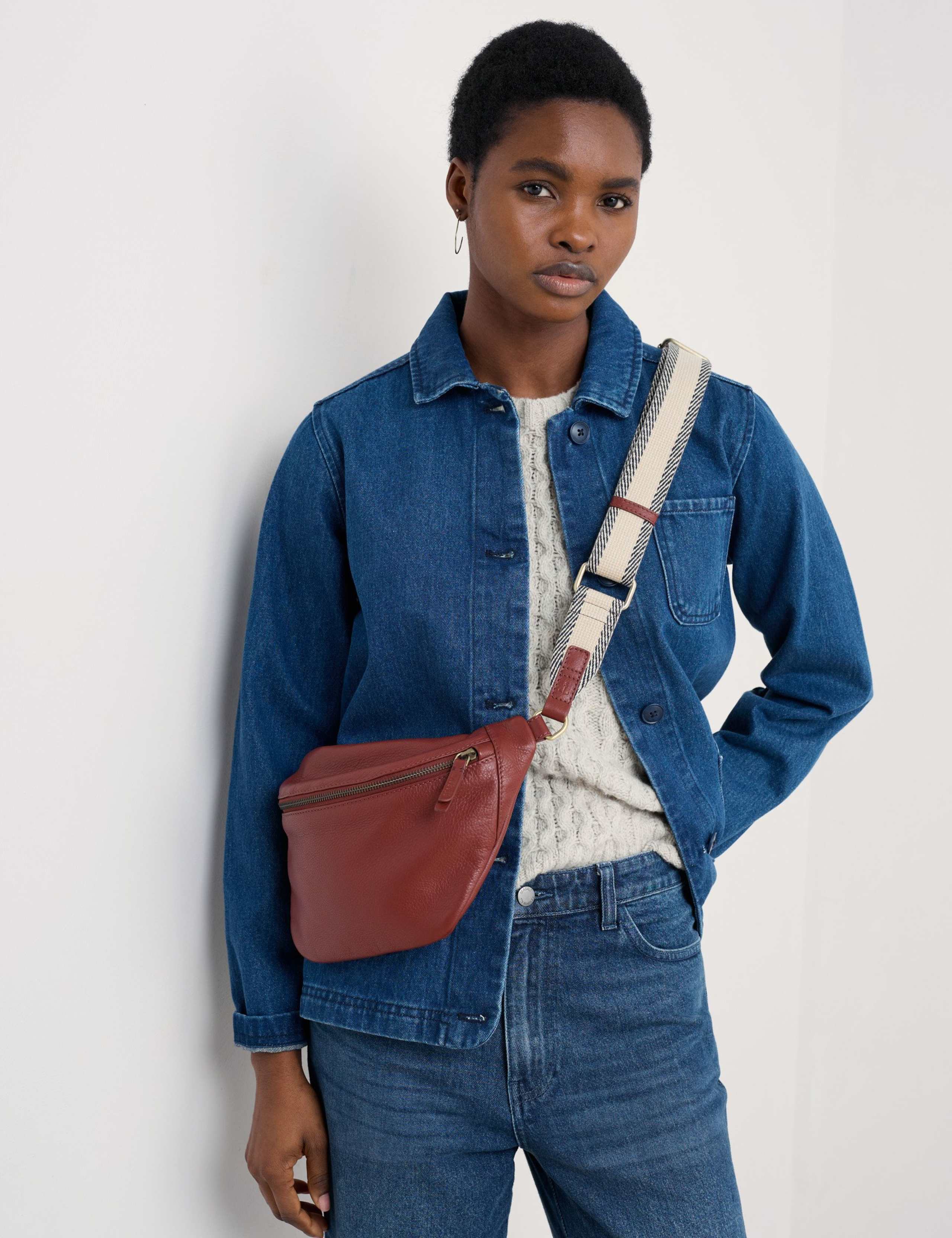 Leather Cross Body Bag