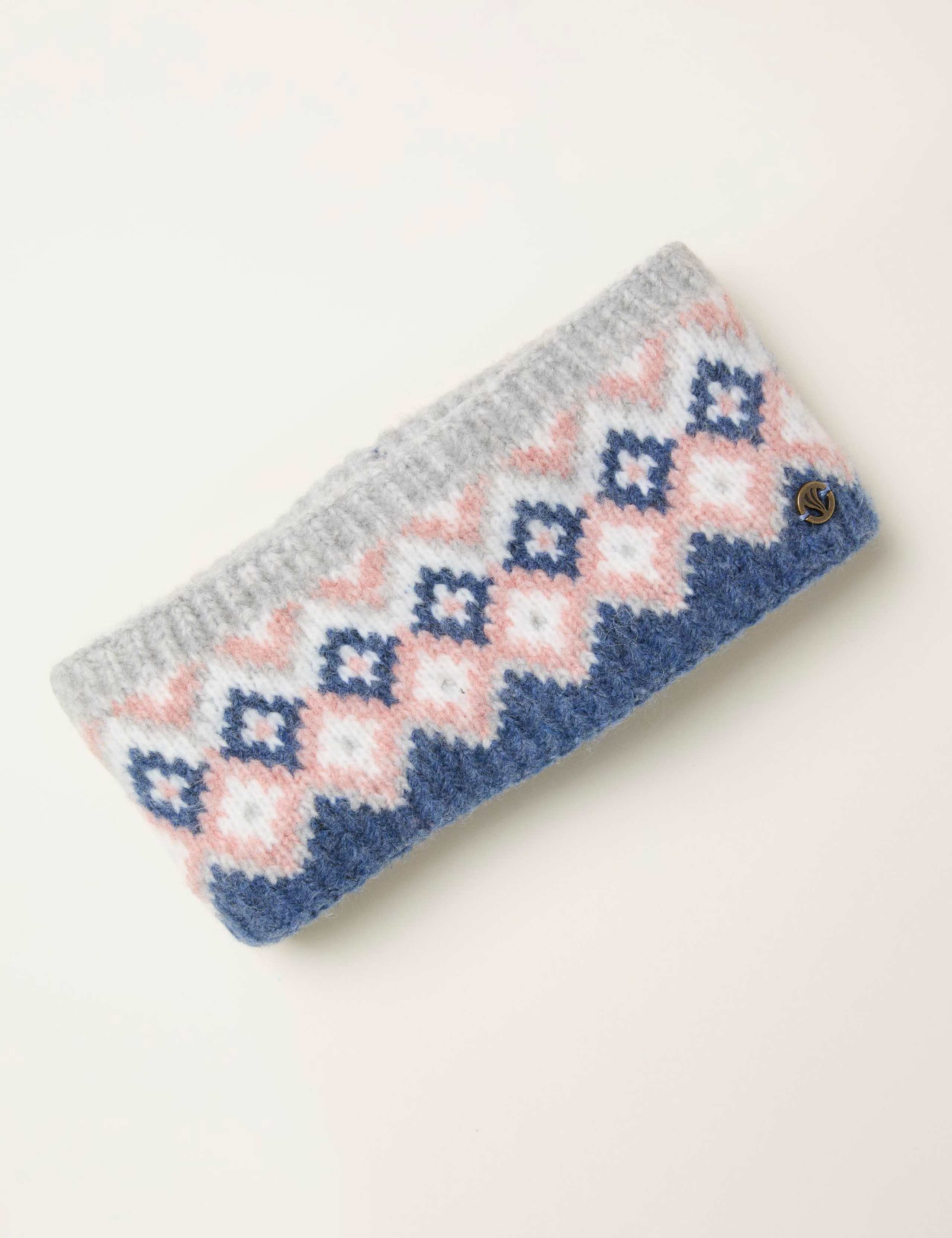 Colour Block Knitted Headband