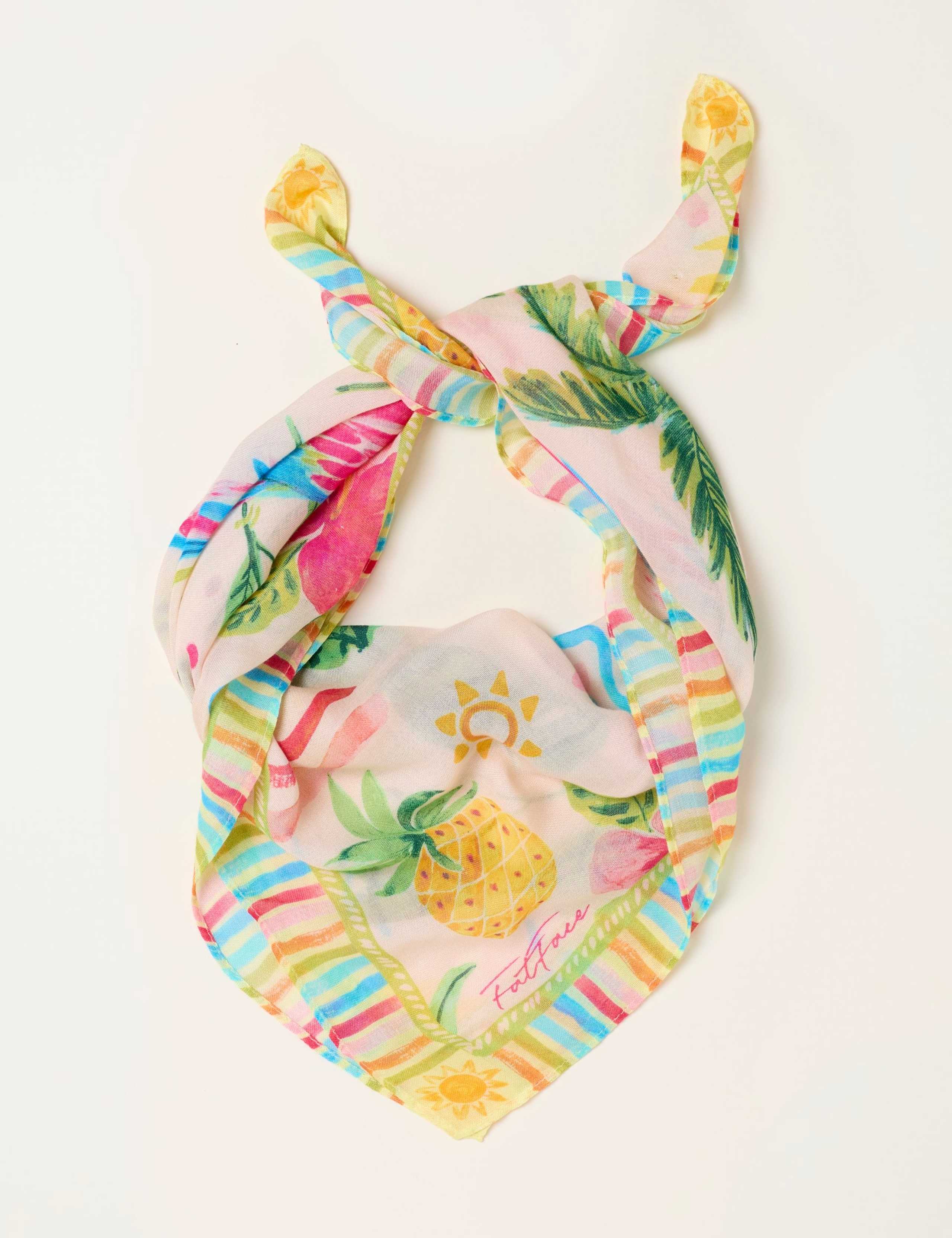 Bird Print Scarf