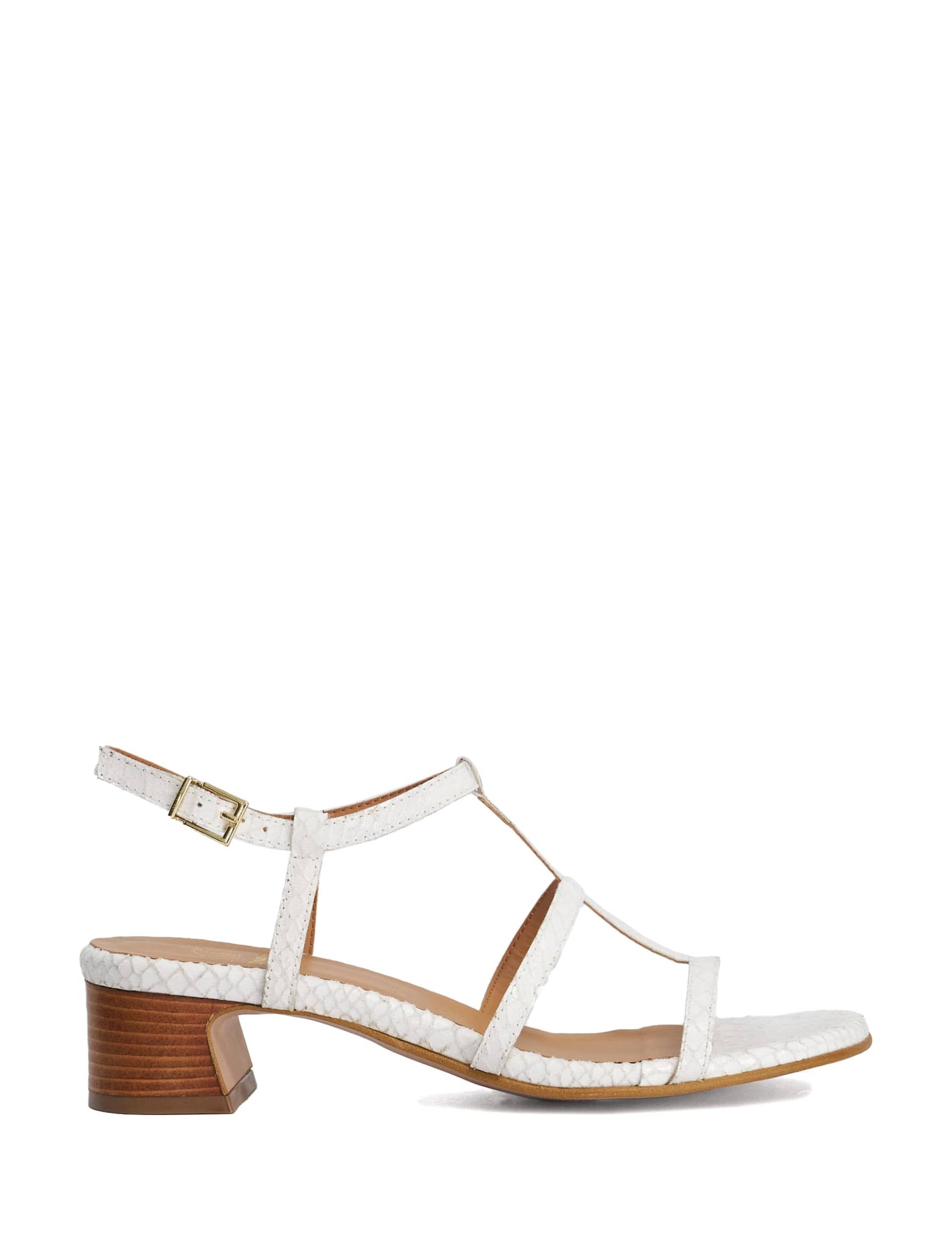 Ankle Strap Block Heel Sandals
