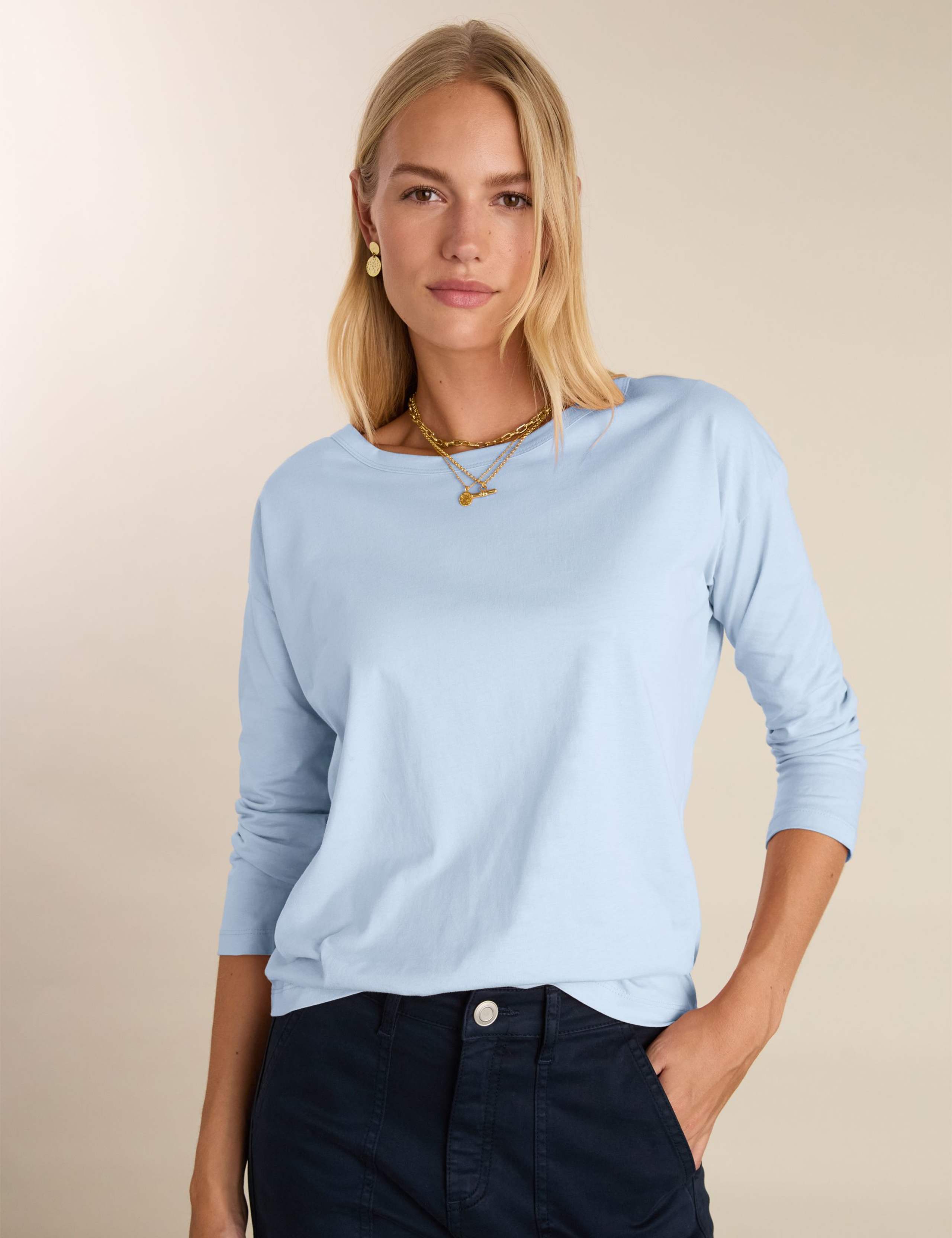 Pure Cotton Relaxed Top