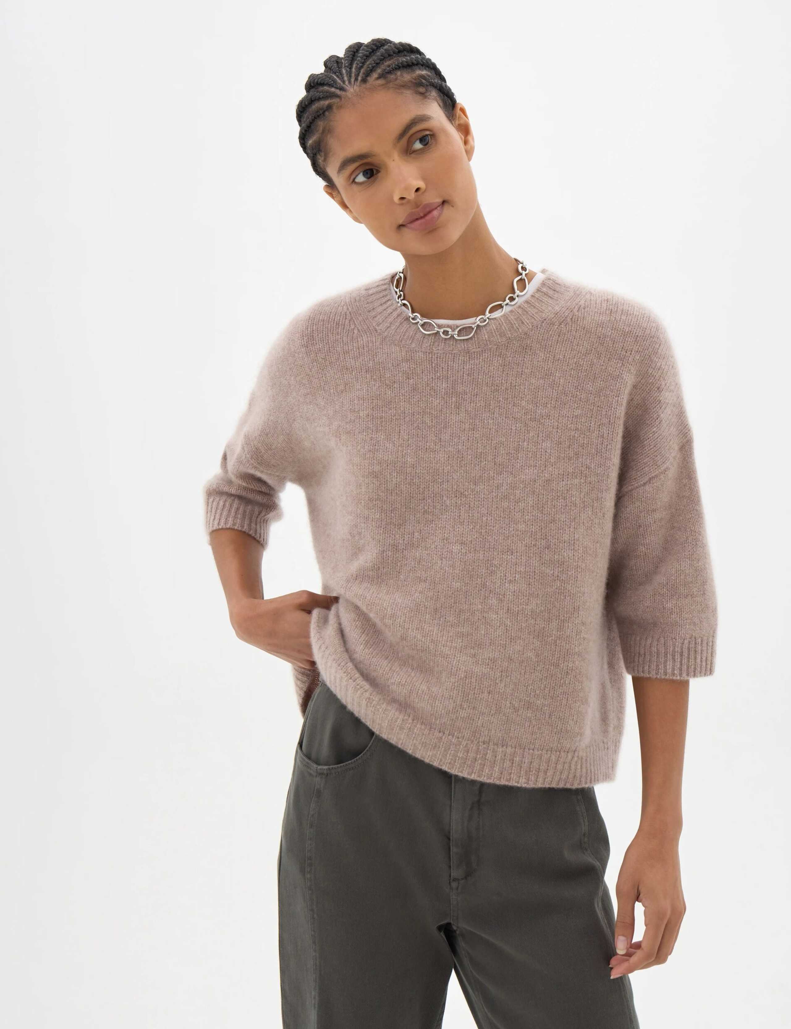 Pure Cashmere Oversized Knitted Top