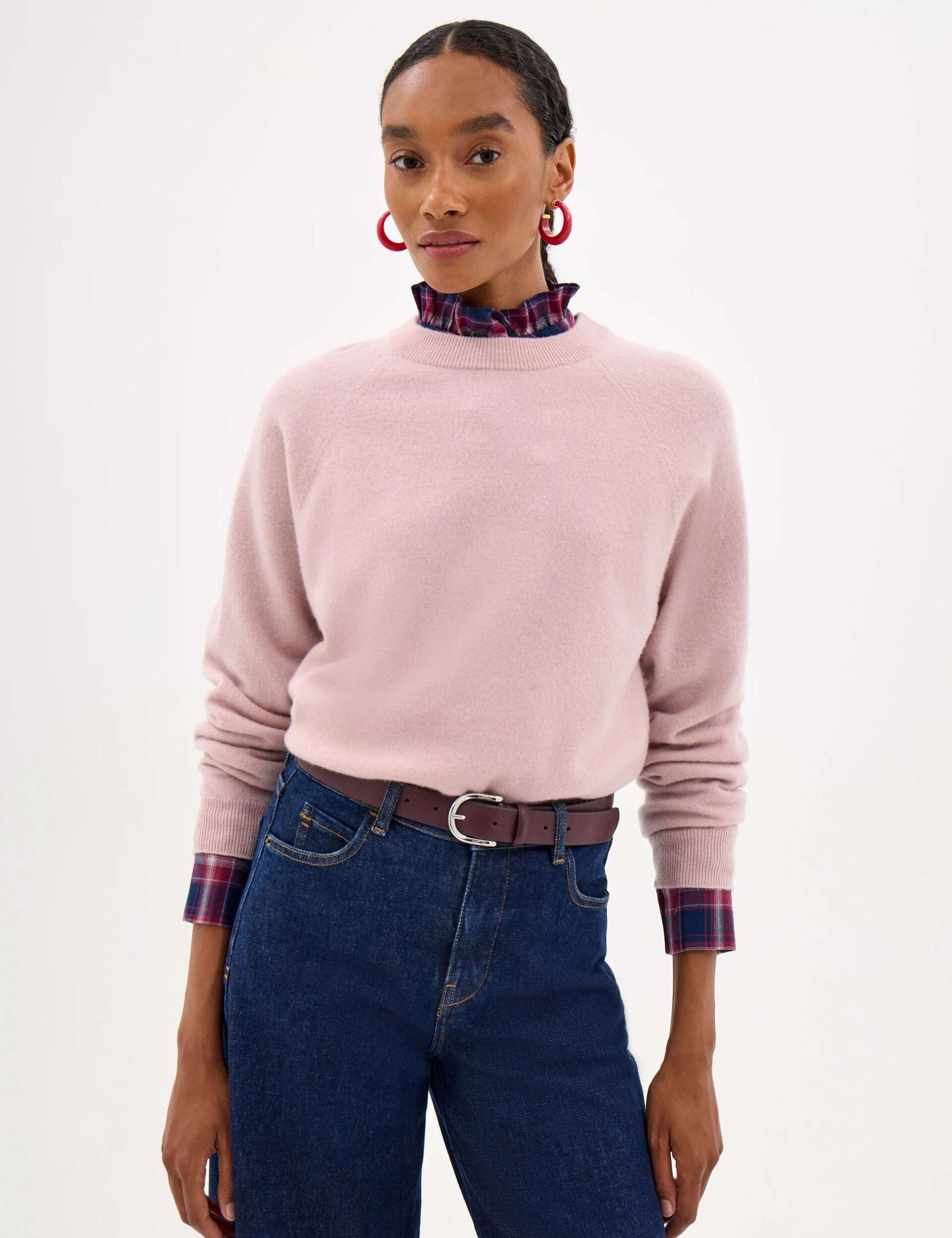 Pure Merino Wool Crew Neck Jumper