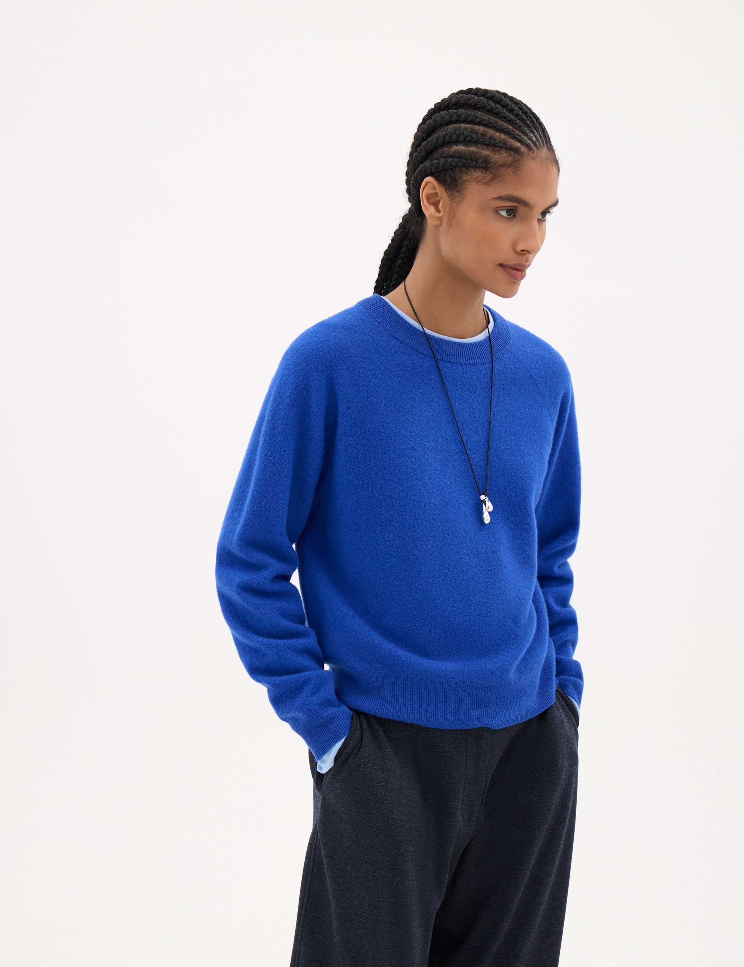Pure Merino Wool Crew Neck Jumper