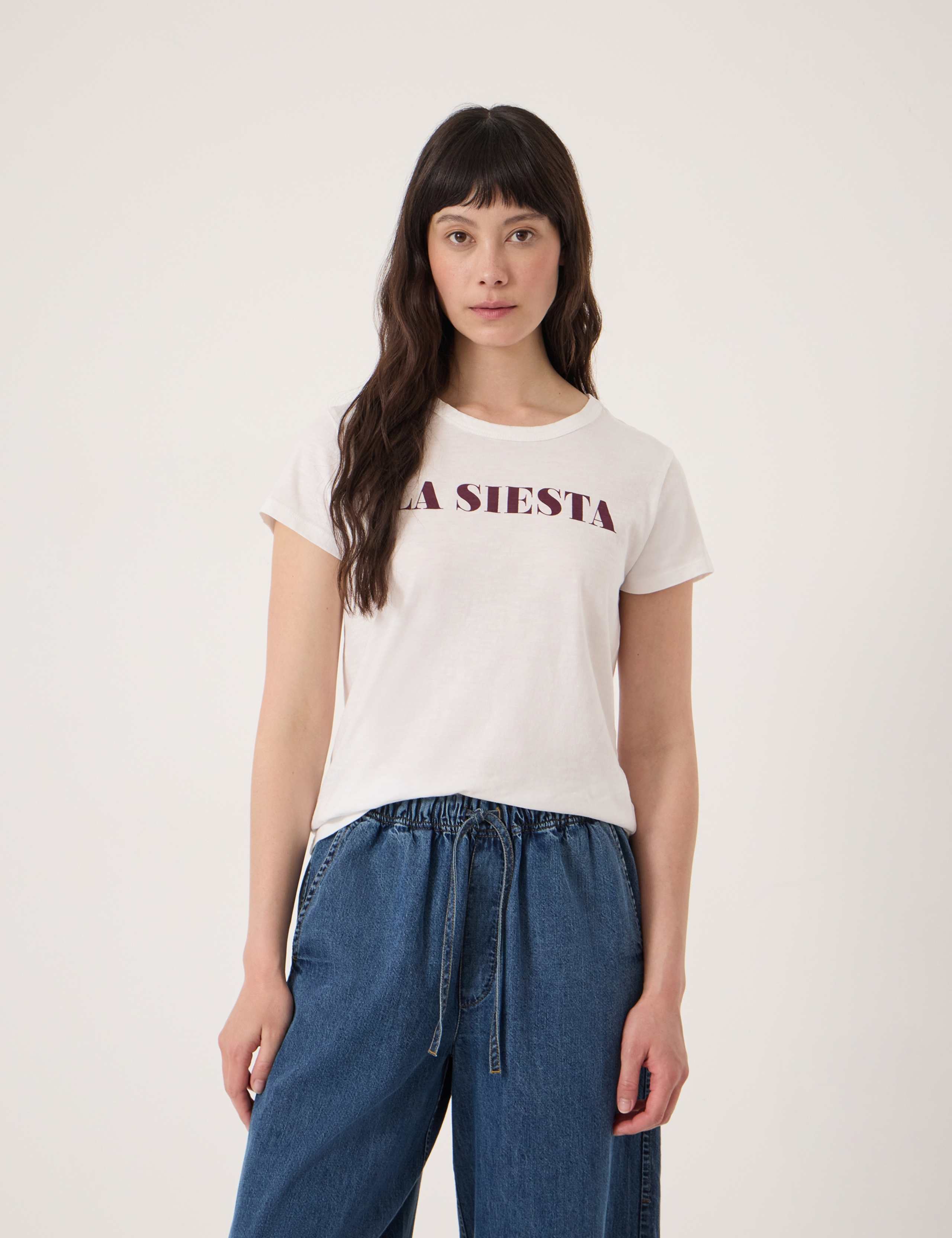 Pure Cotton Striped Top