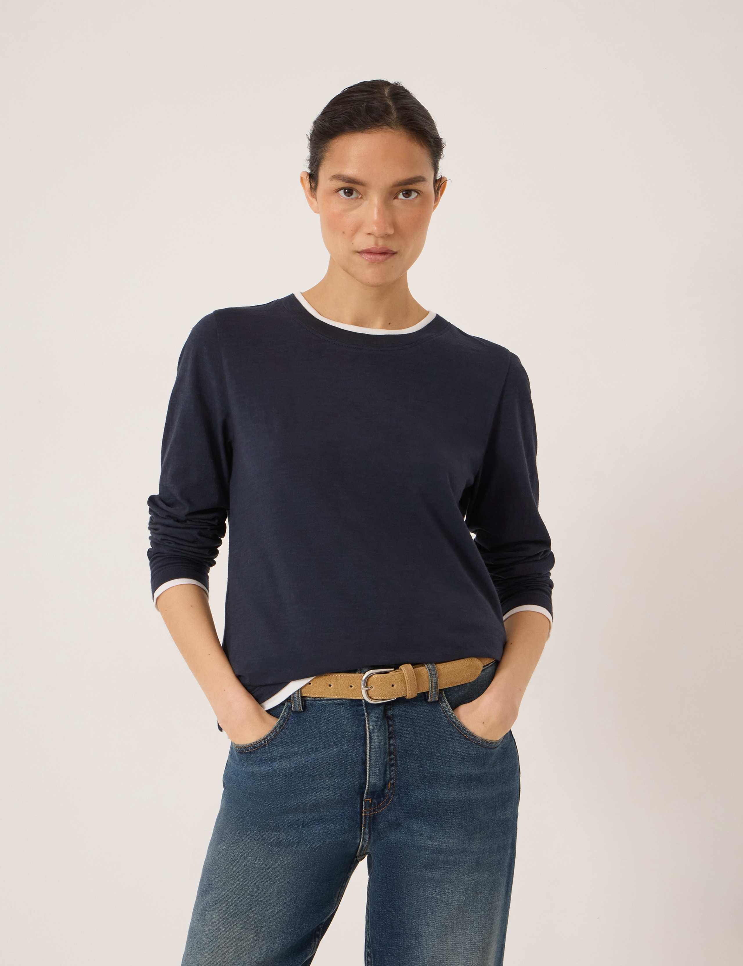 Pure Cotton Double Layer Top