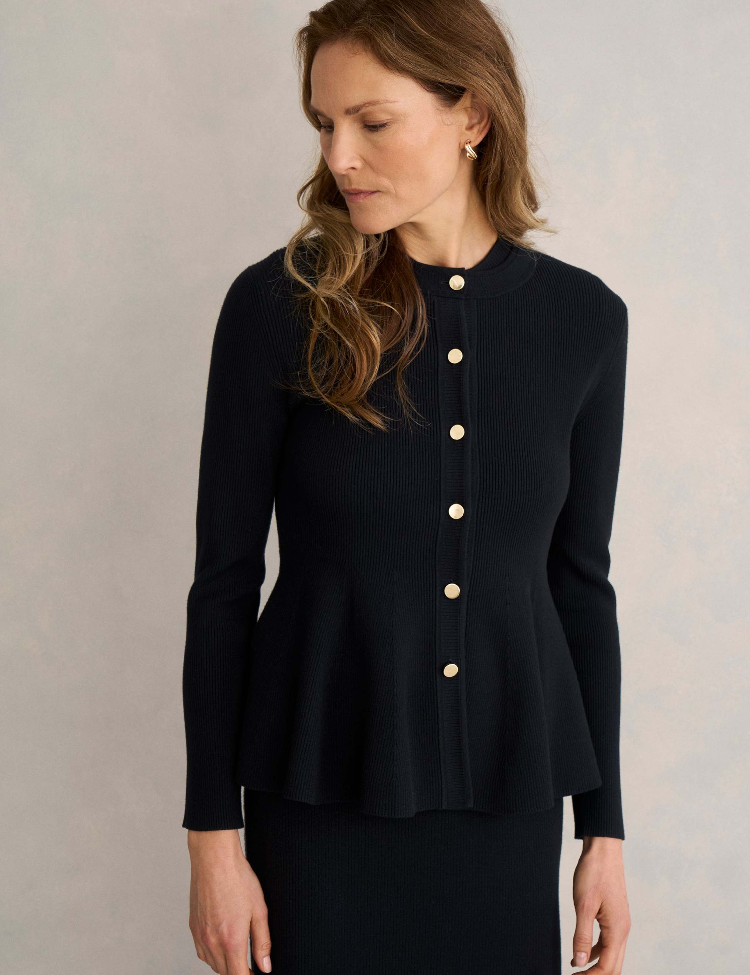 Textured Knitted Jacket