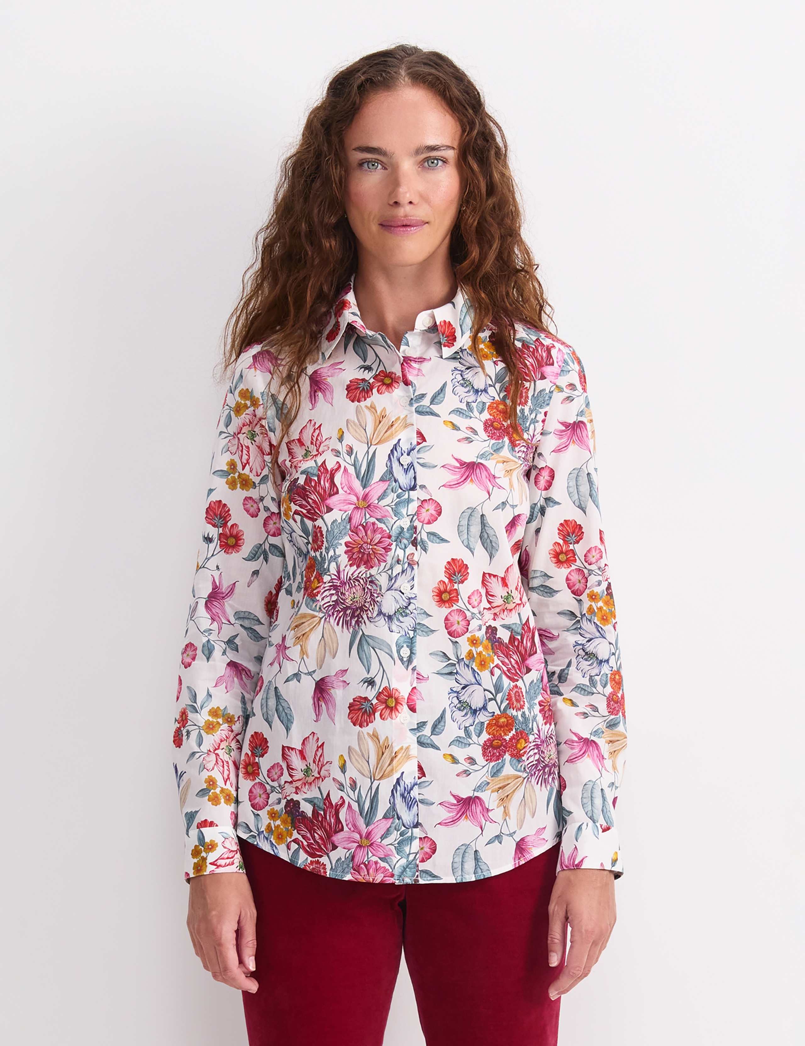 Pure Cotton Floral Shirt