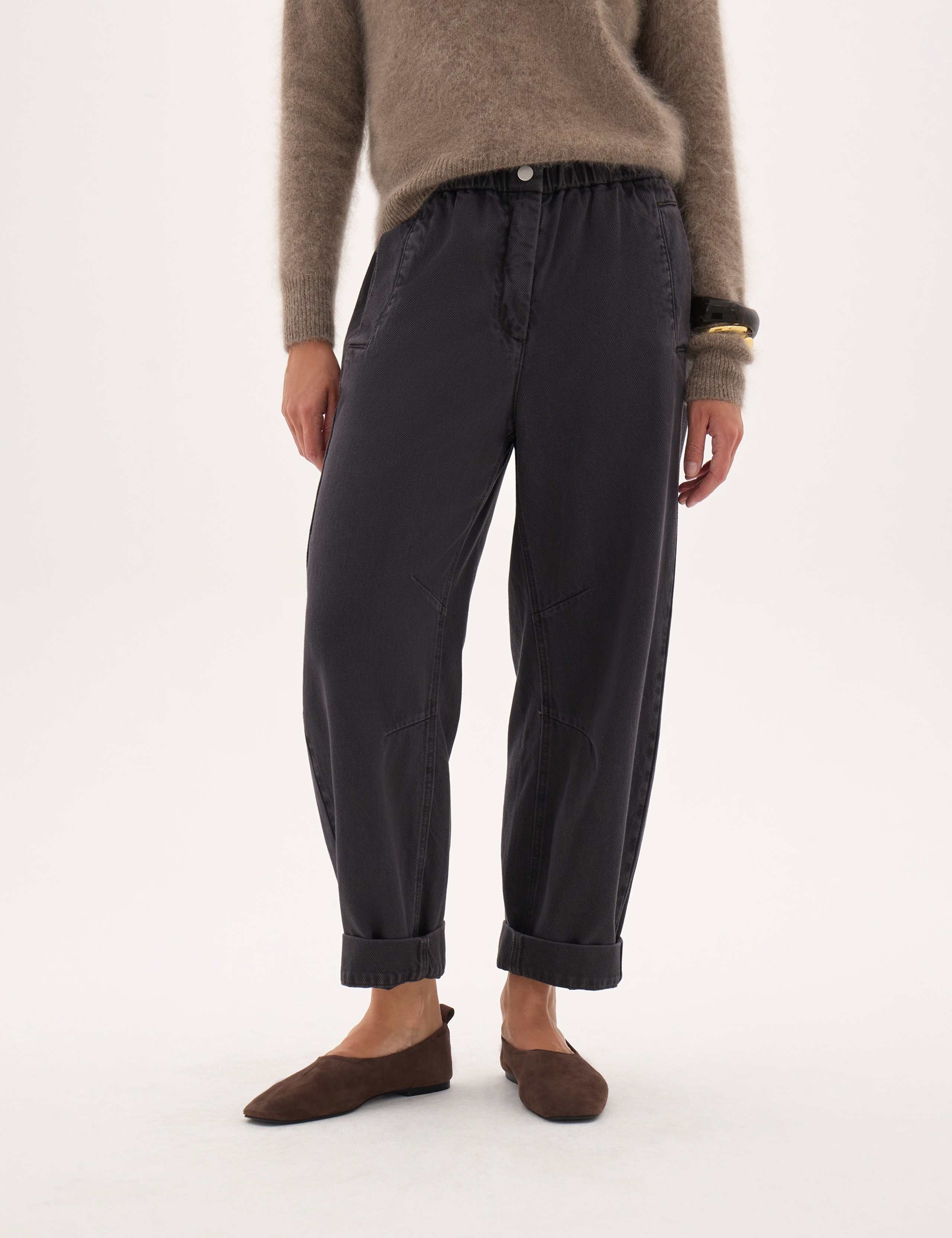 Supersoft Barrel Leg Jeans