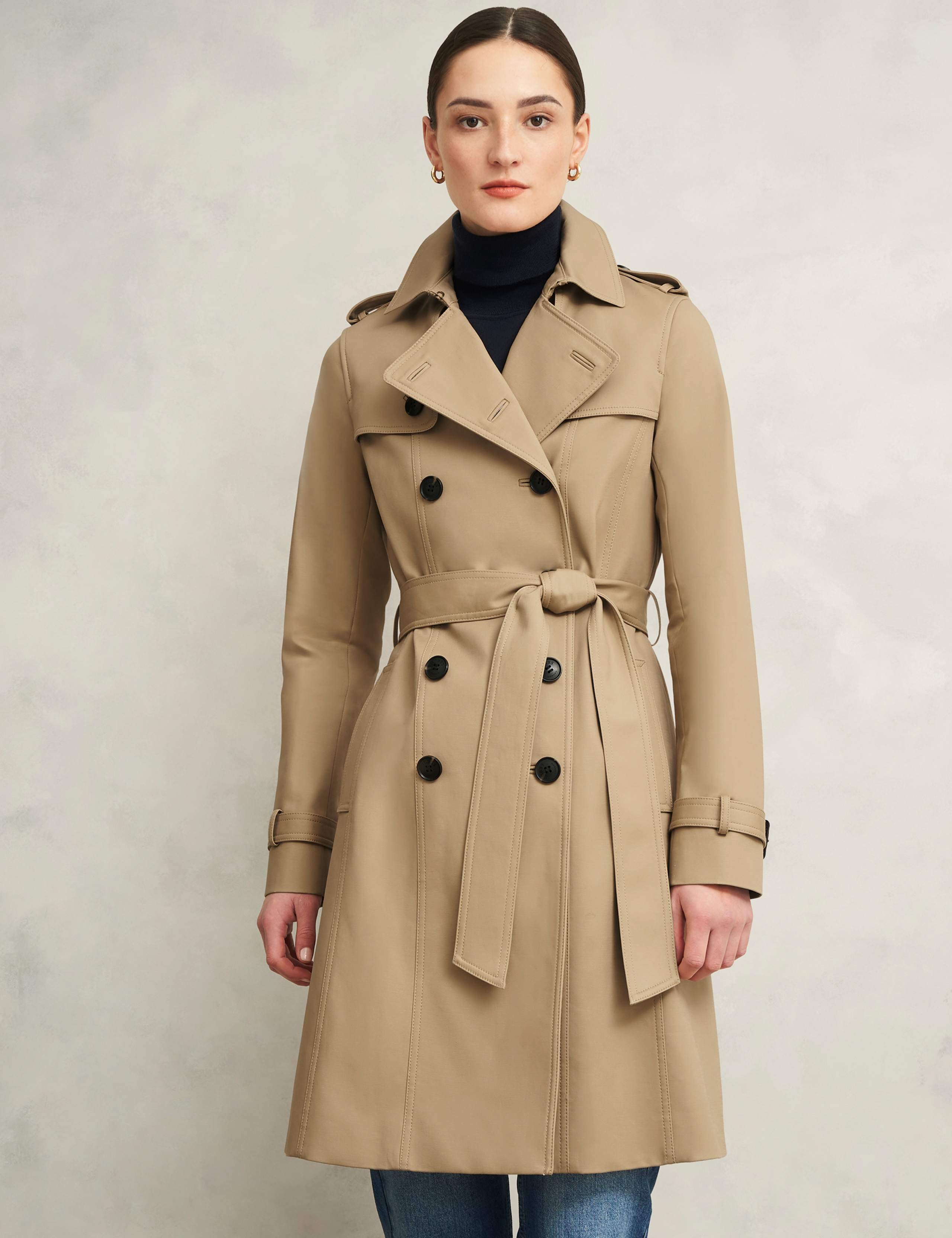 Cotton Rich Longline Trench Coat