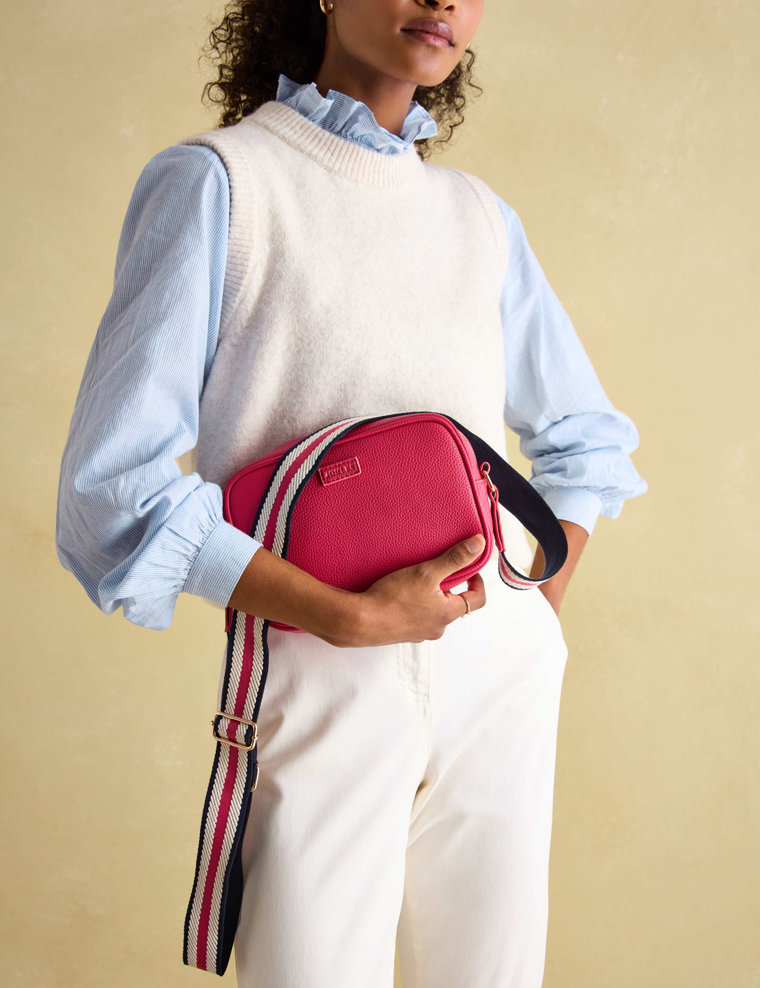 Faux Leather Cross Body Bag
