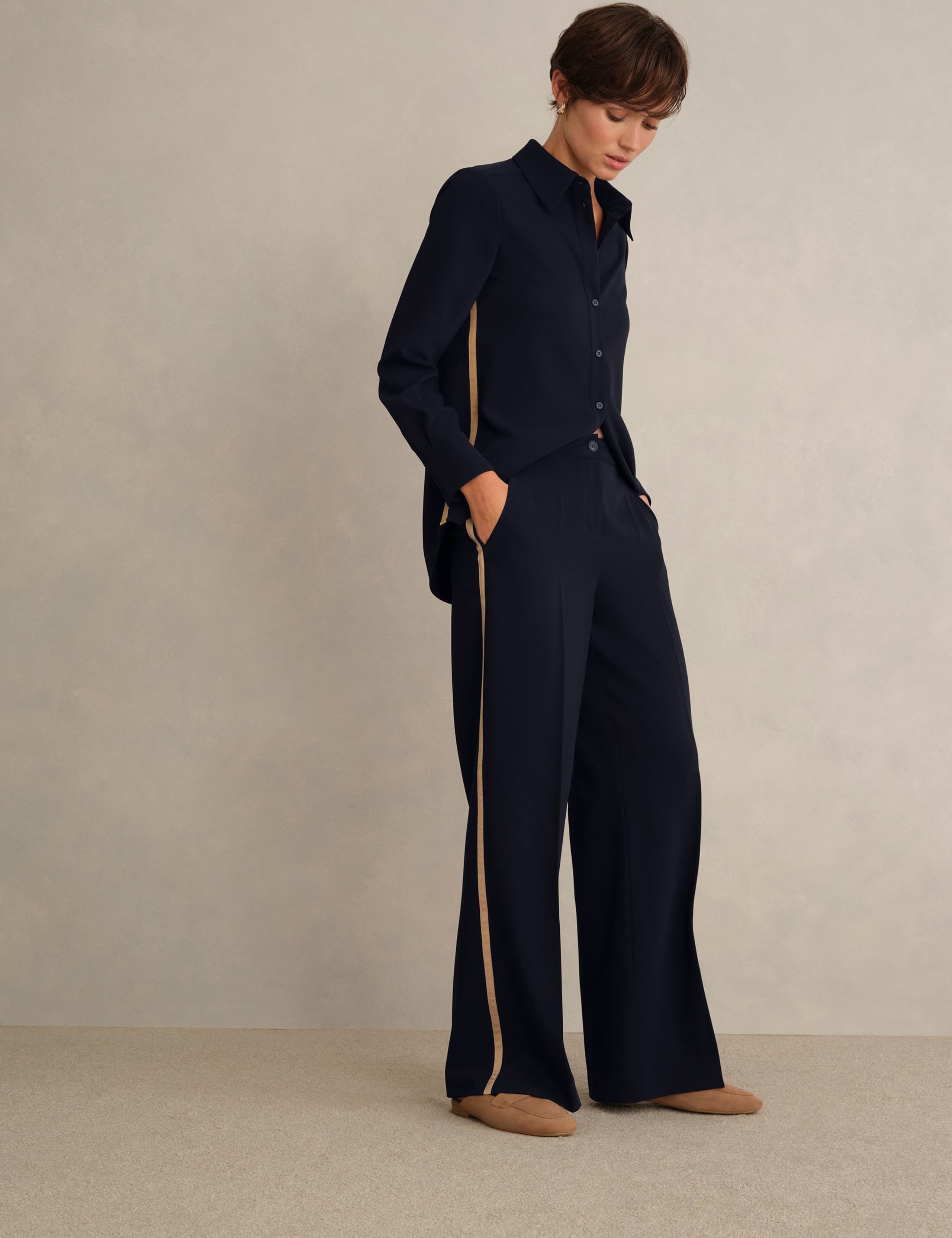 Side Stripe Trousers