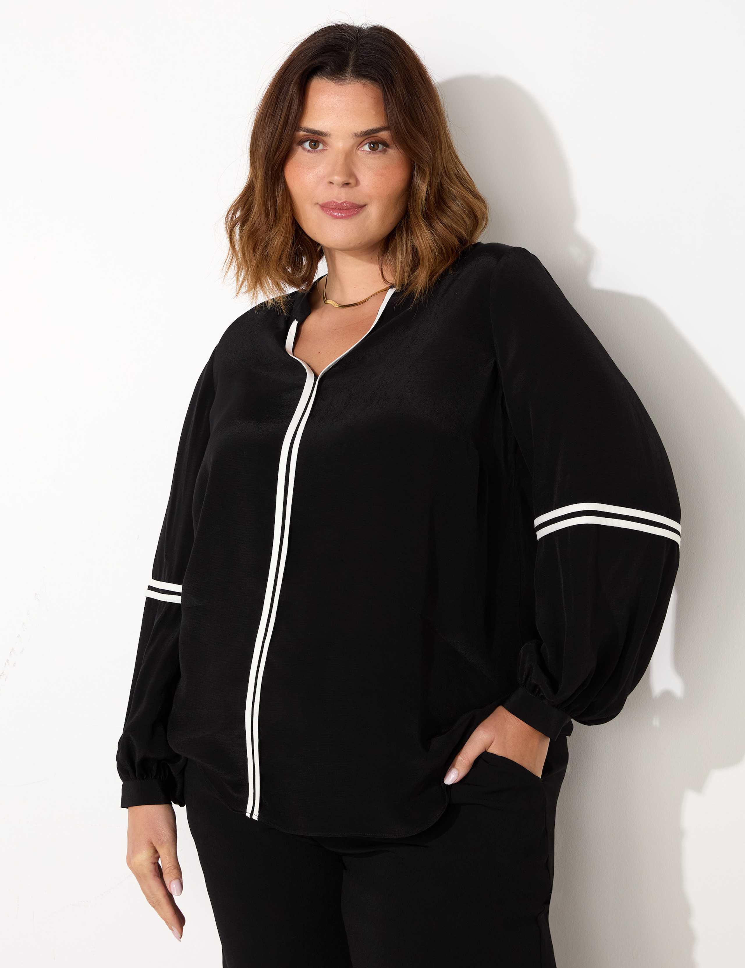 V-Neck Blouse