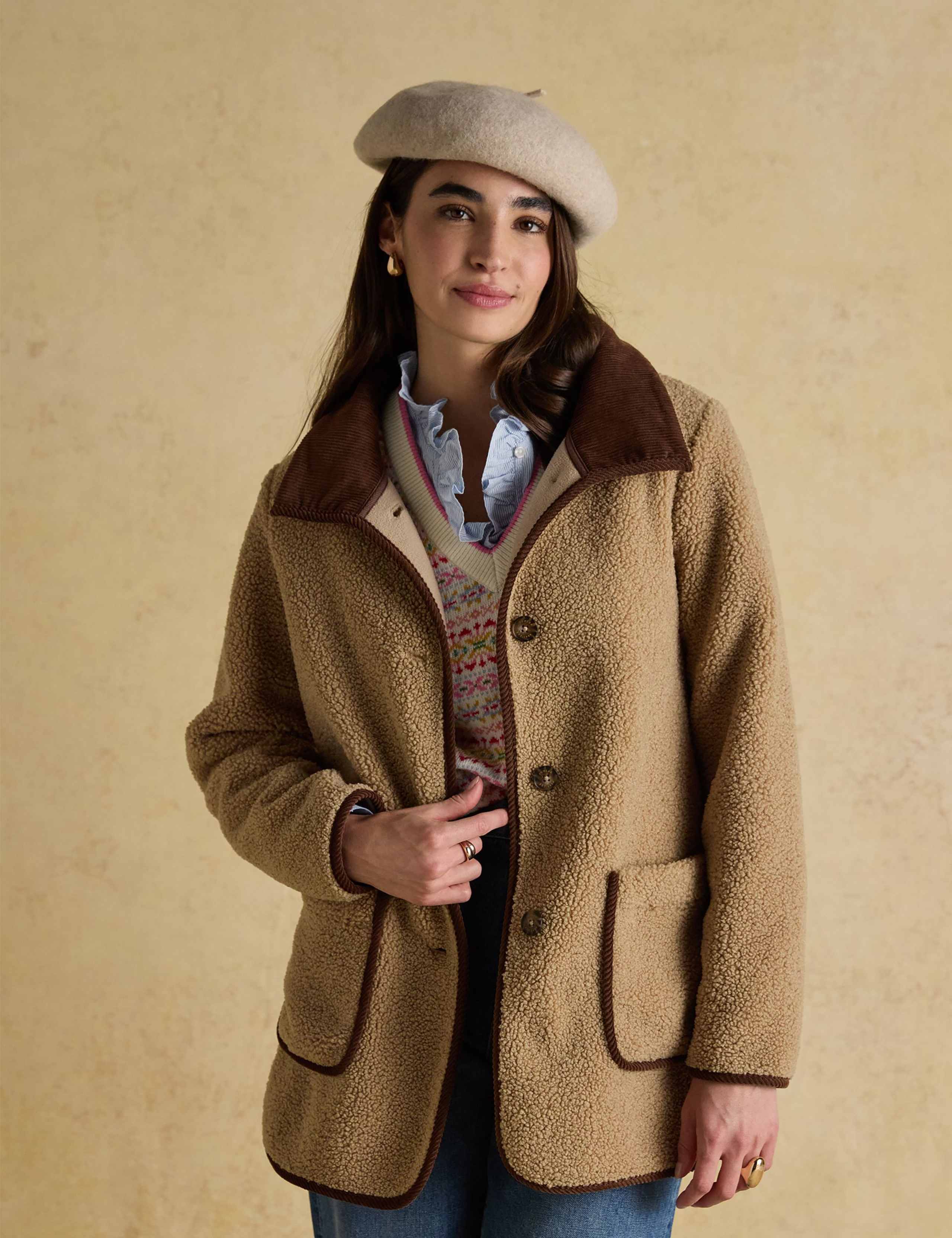 Longline Fleece Jacket