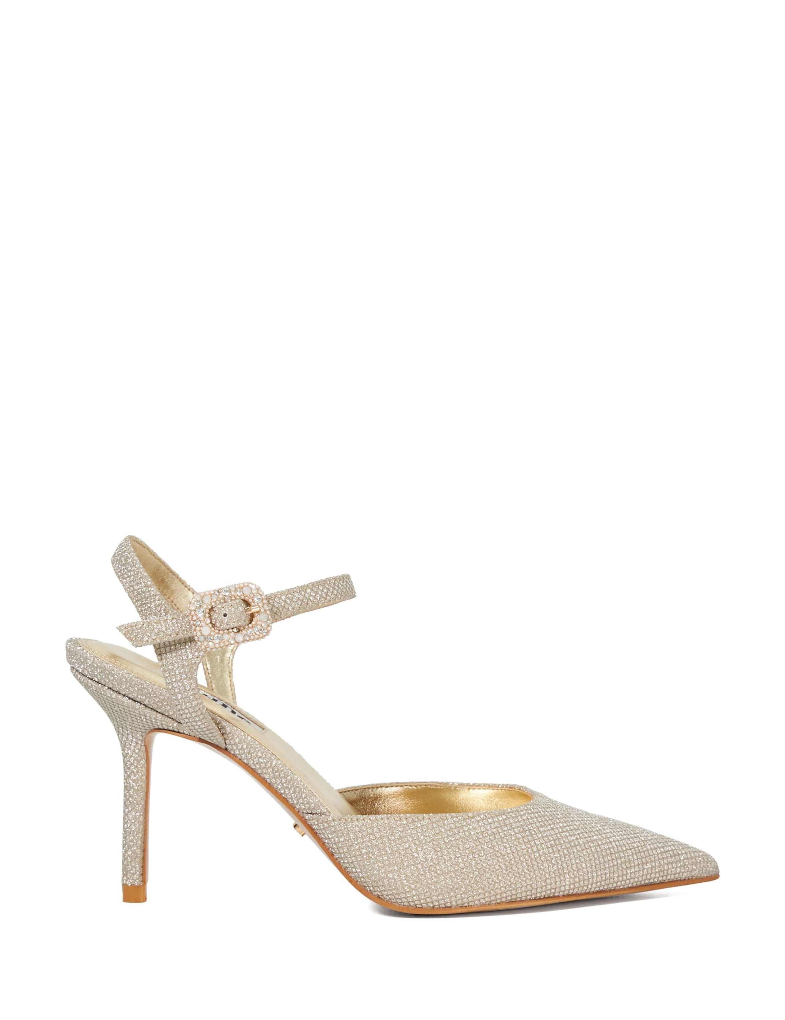Wide Fit Stiletto Heel Pointed Court Shoes