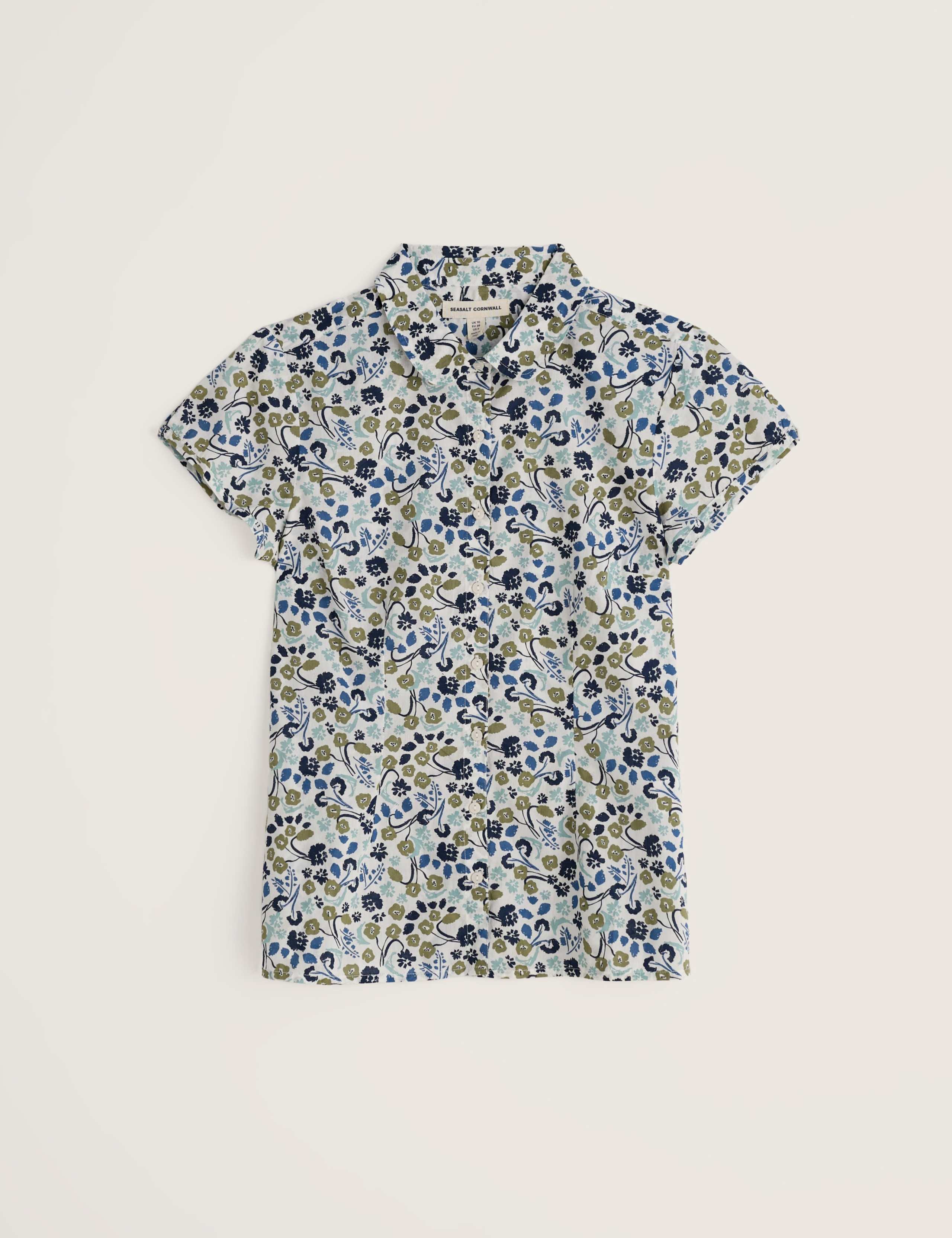 Pure Cotton Floral Shirt