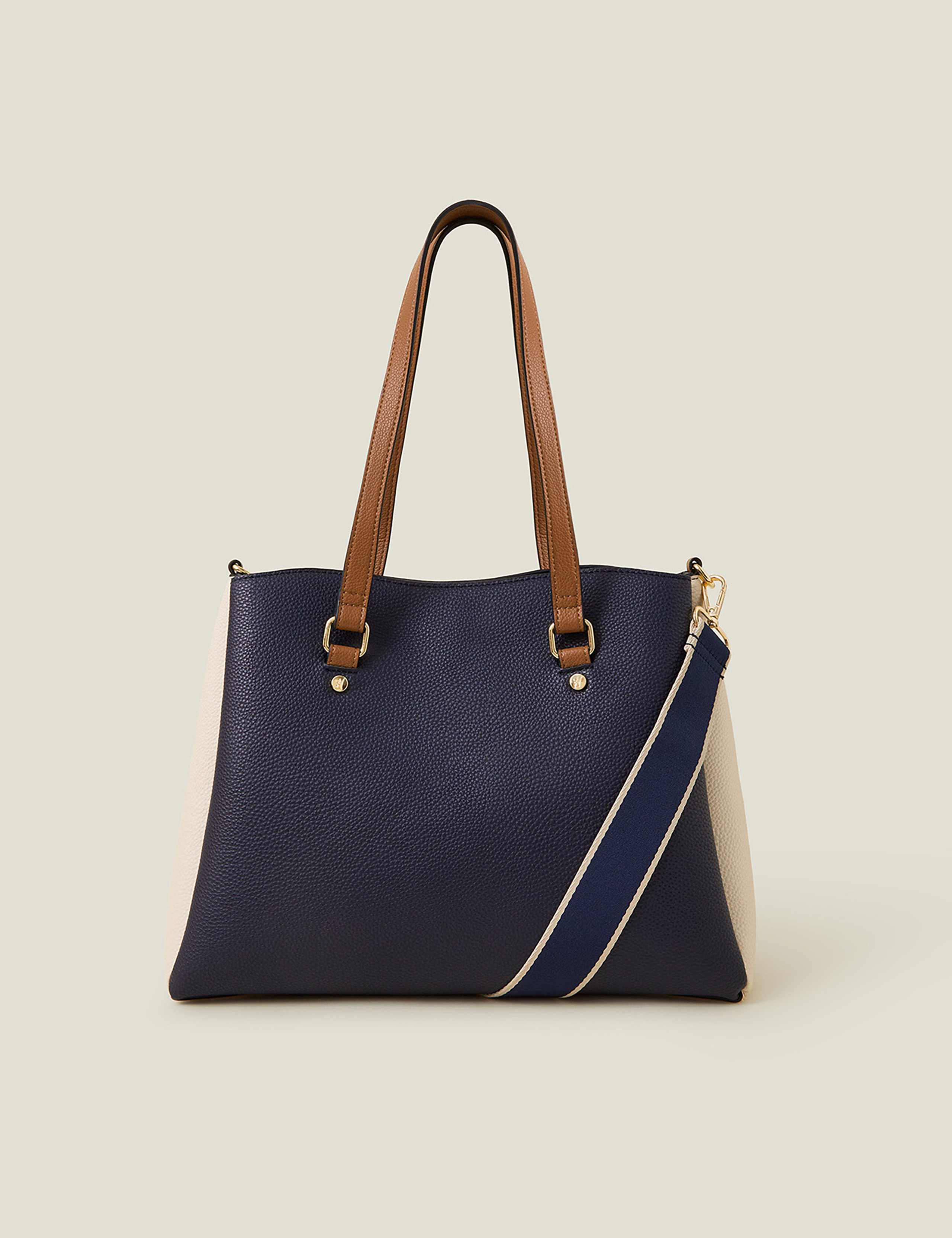 Faux Leather Shoulder Bag