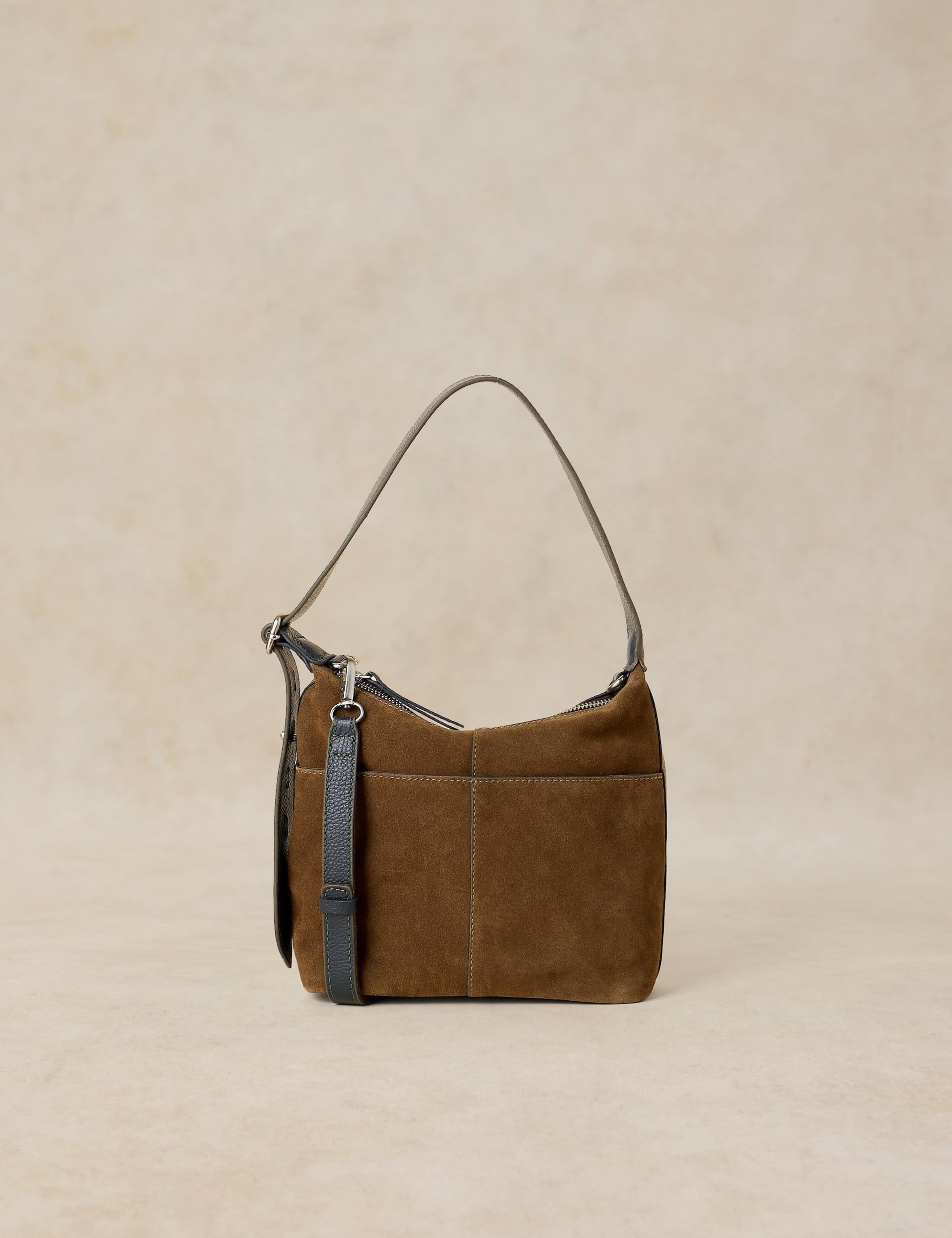 Suede Mini Cross Body Bag