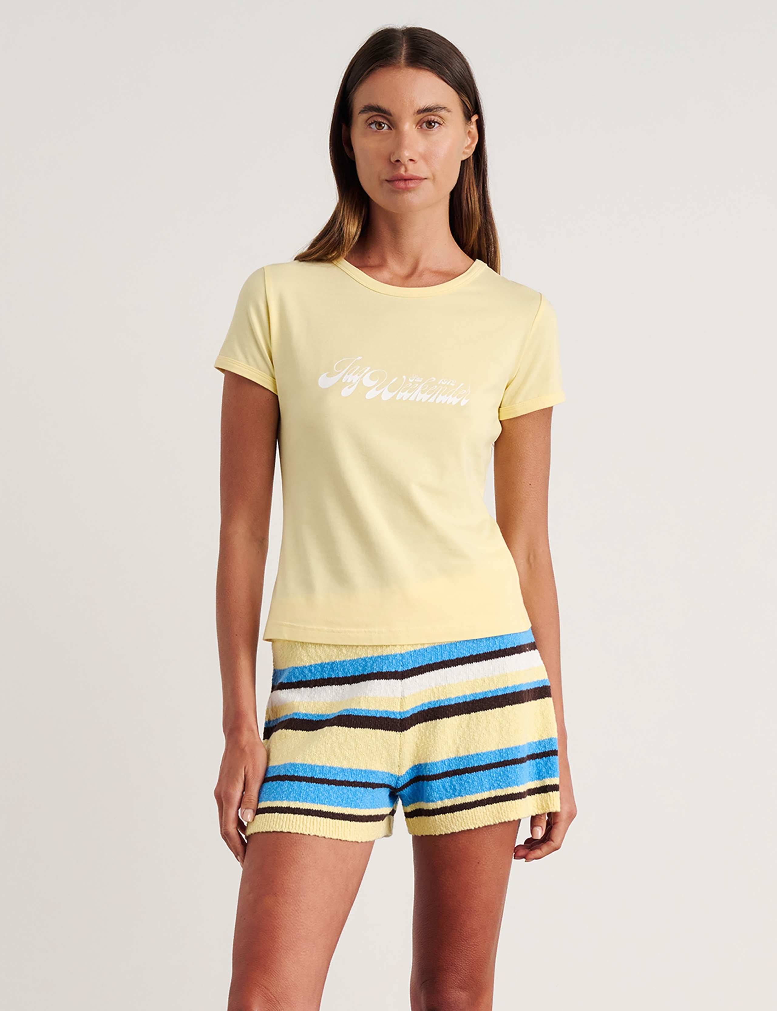 Cotton Rich Crew Neck T-Shirt