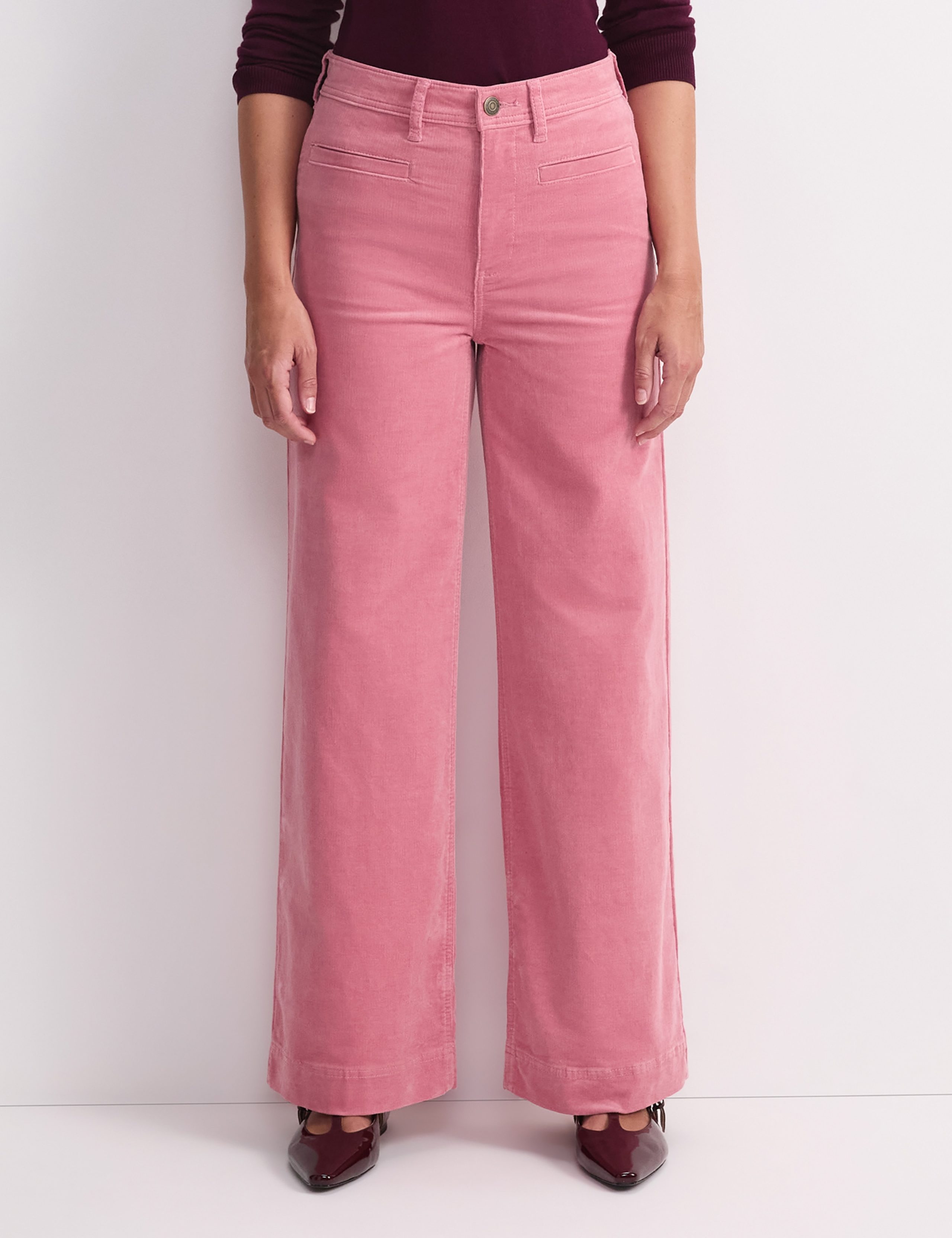 High Waisted Wide Leg Jeans