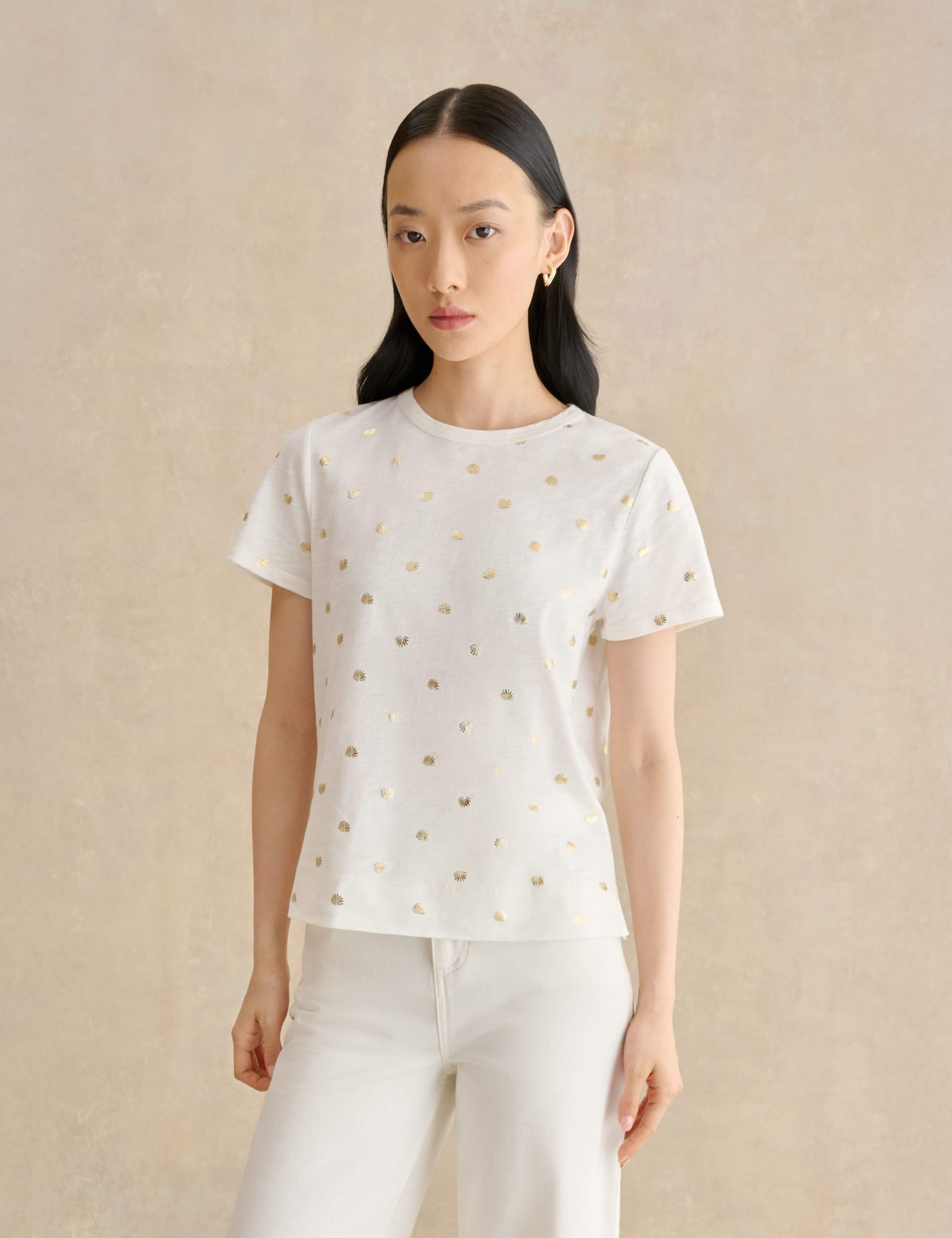 Pure Cotton Sparkly T-Shirt