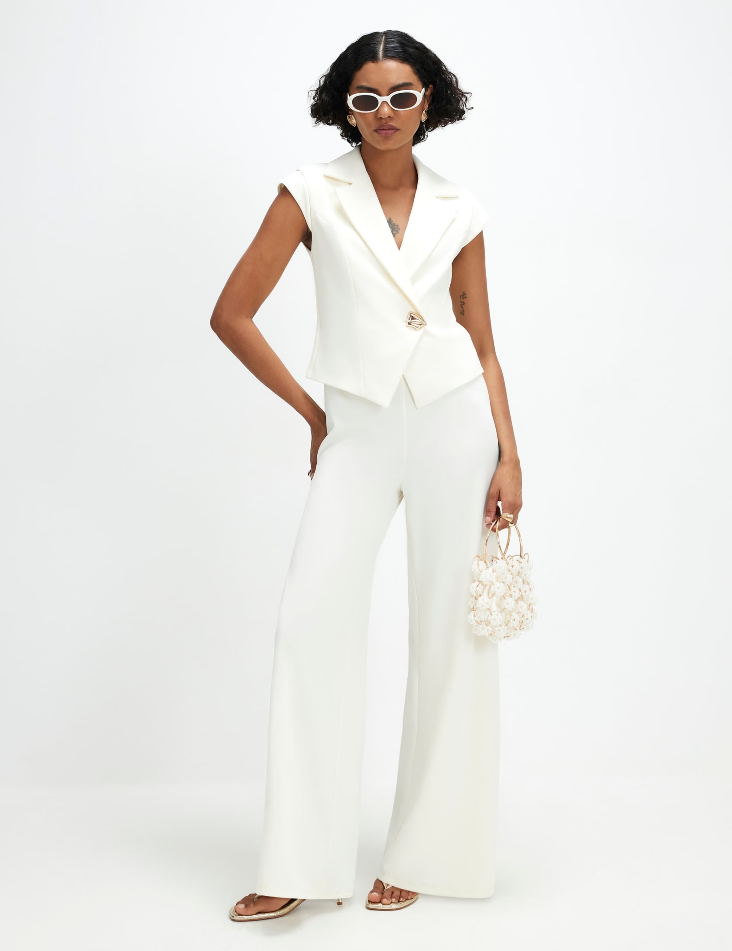 Short Sleeve Jumpsuit