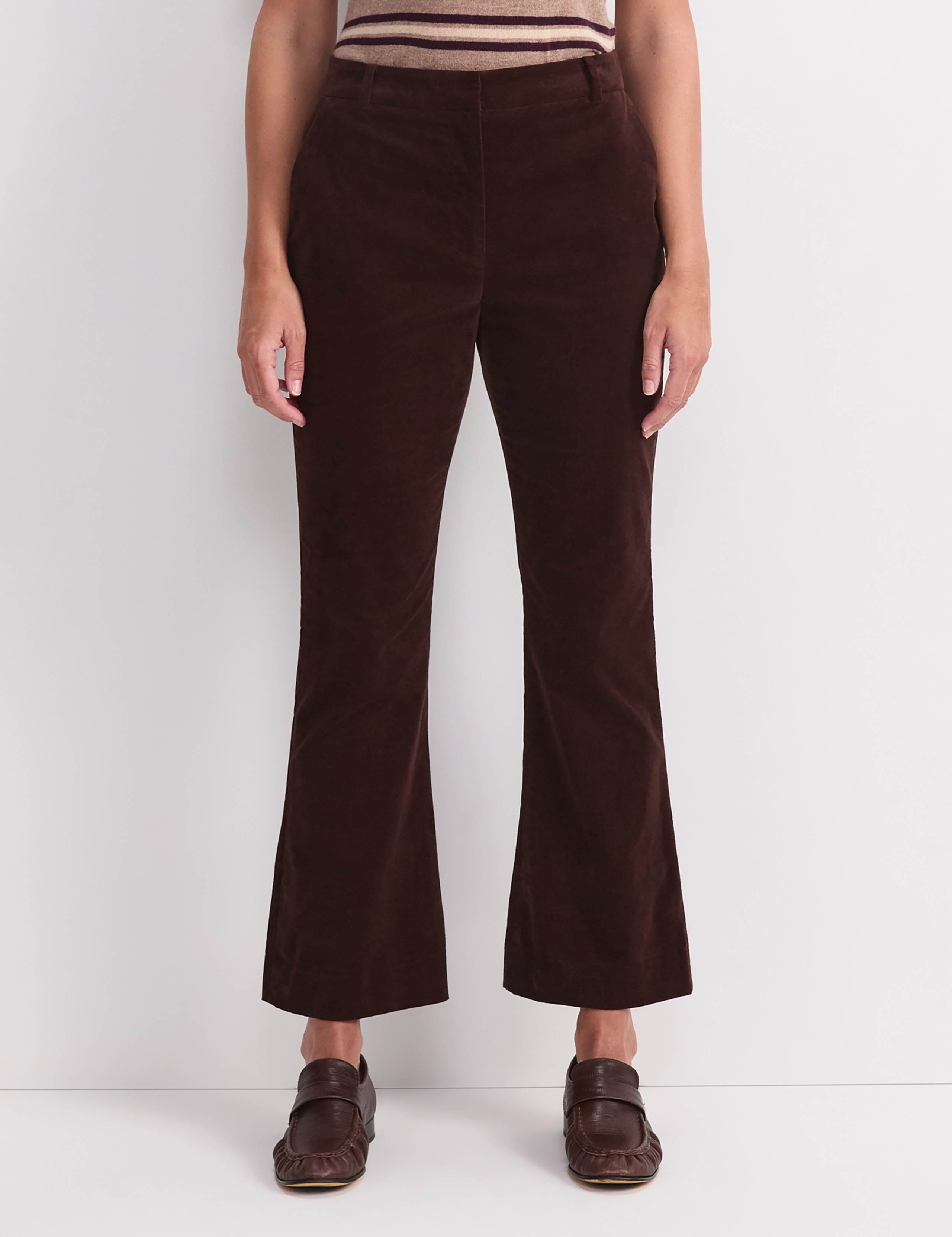 Cord Wide Leg Trousers